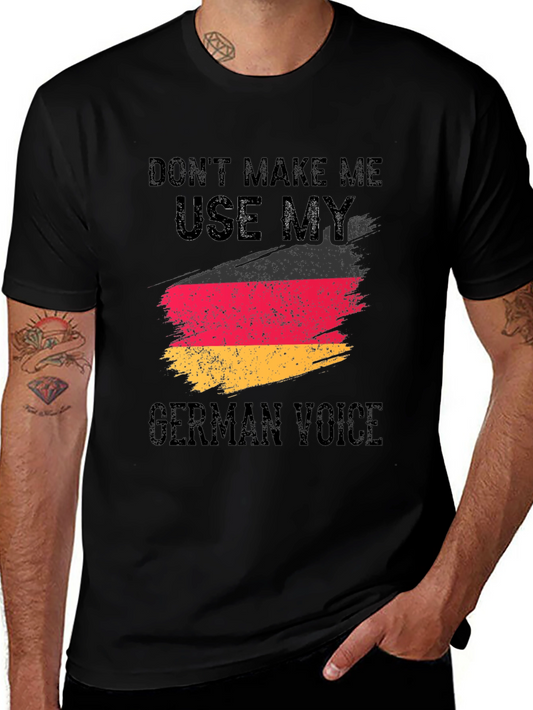 German Voice T-Shirt - Funny Deutschland Pride Tee
