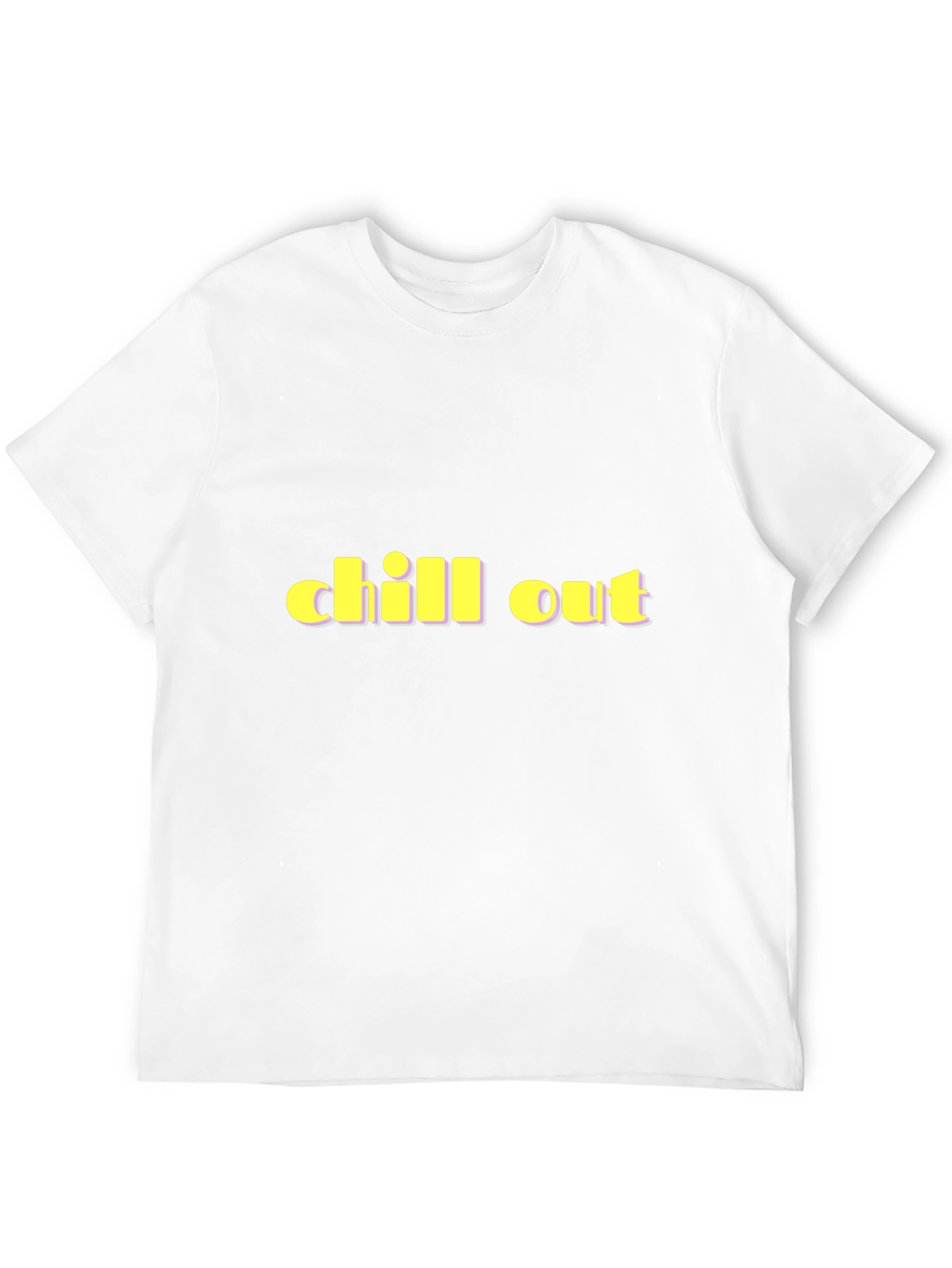 Chill Out Black T-Shirt