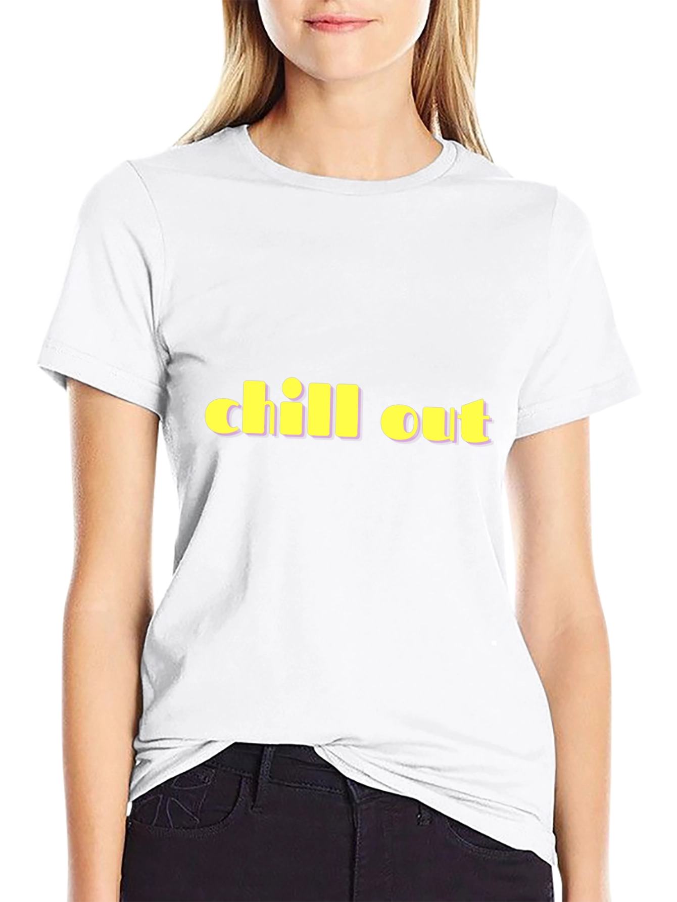 Chill Out Black T-Shirt