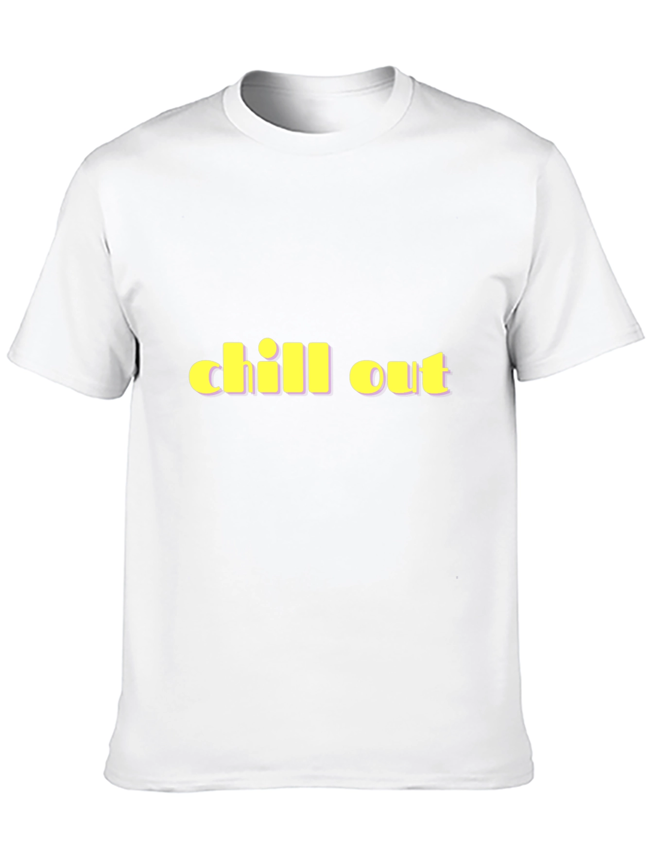 Chill Out Black T-Shirt
