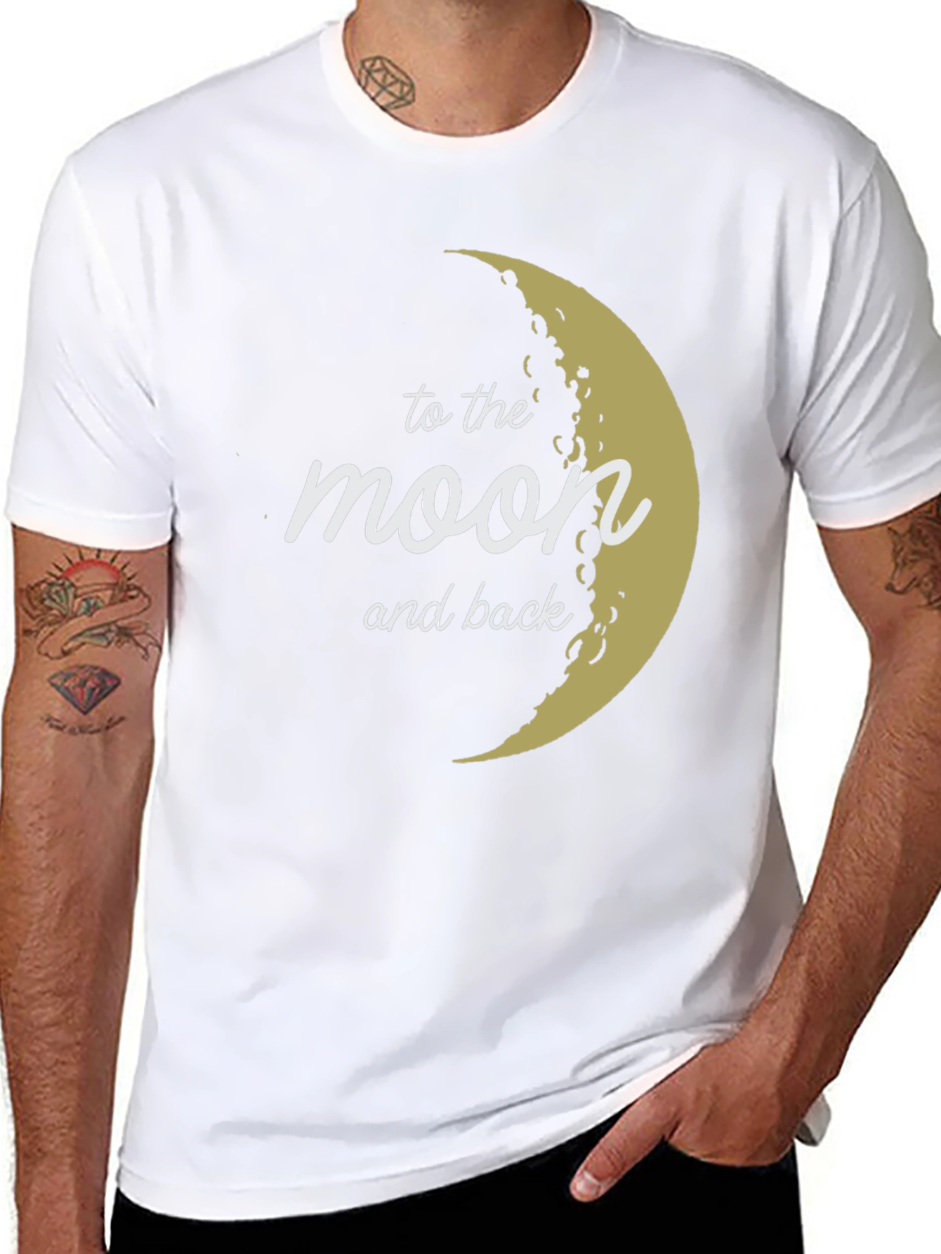 To The Moon and Back Graphic T-Shirt