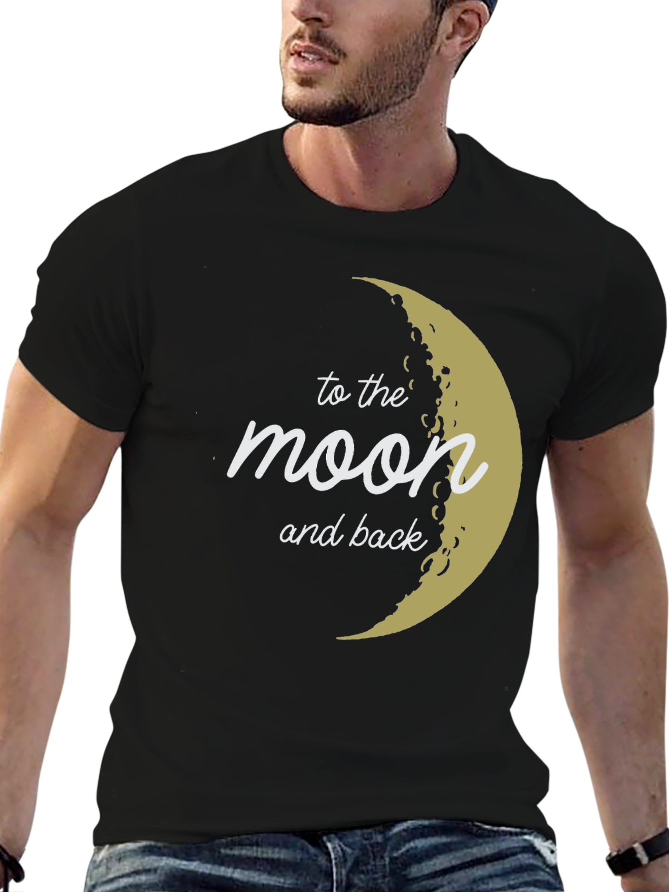 To The Moon and Back Graphic T-Shirt
