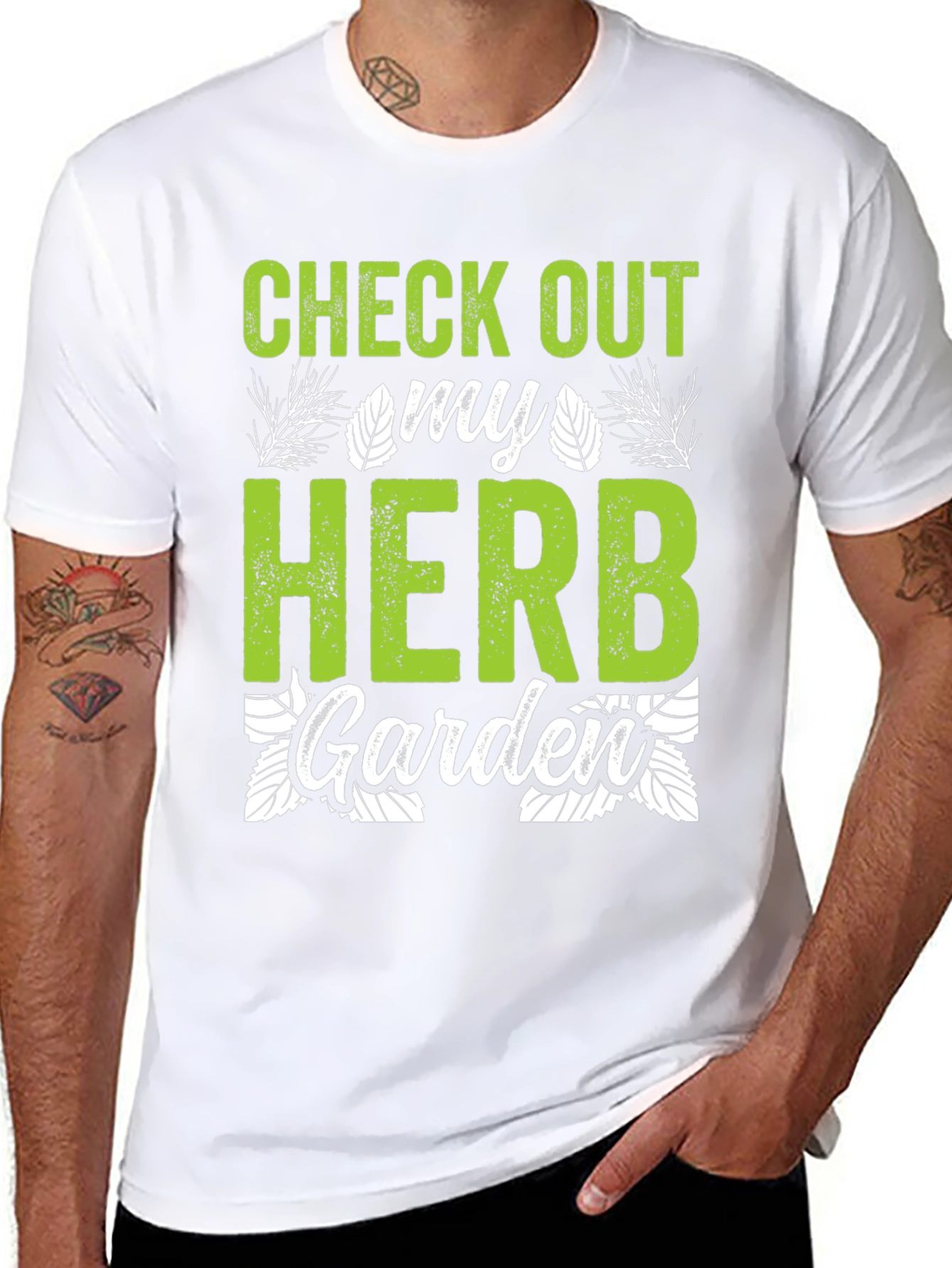 Check Out My Herb Garden T-Shirt - Gardening Tee