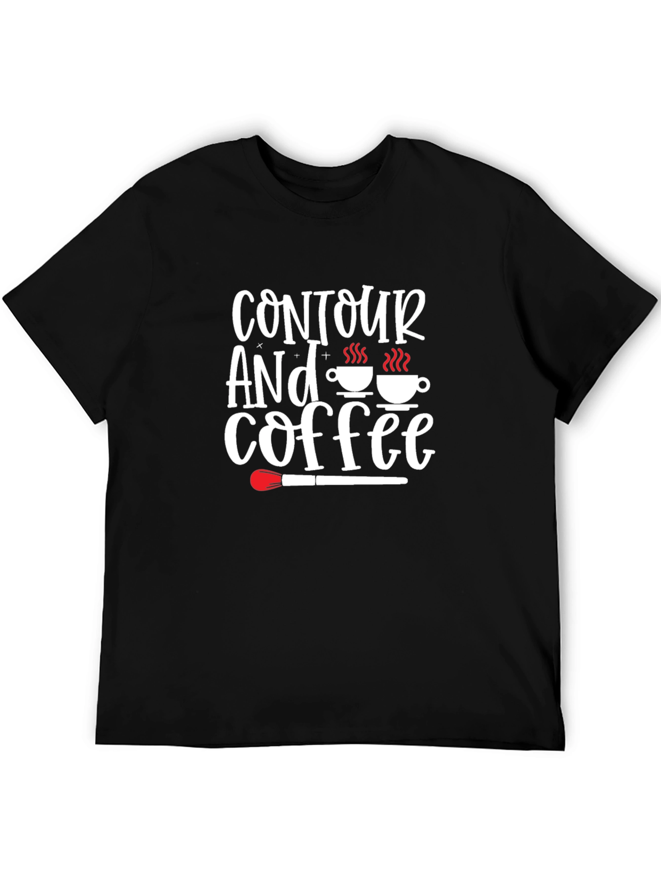 Contour and Coffee Graphic Tee - Stylish & Trendy