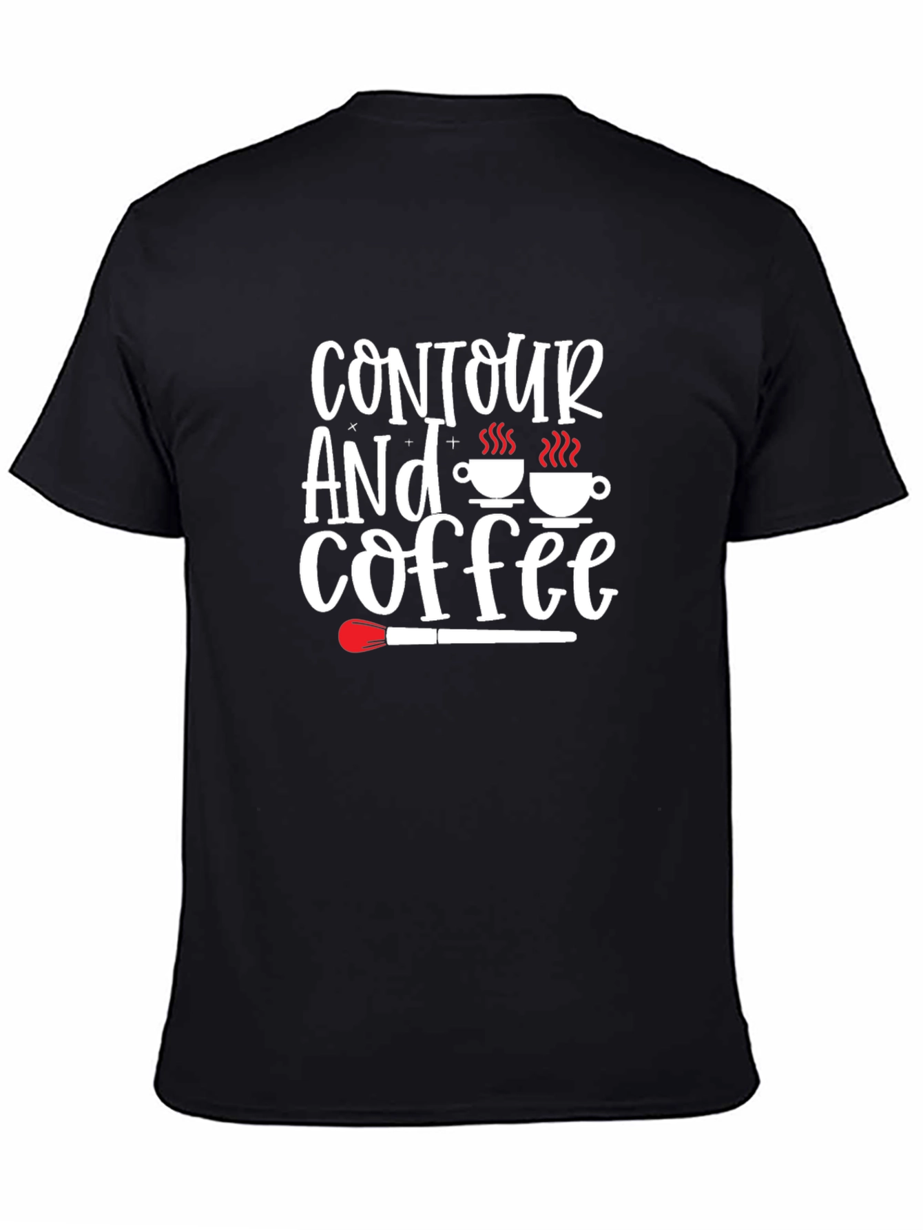 Contour and Coffee Graphic Tee - Stylish & Trendy