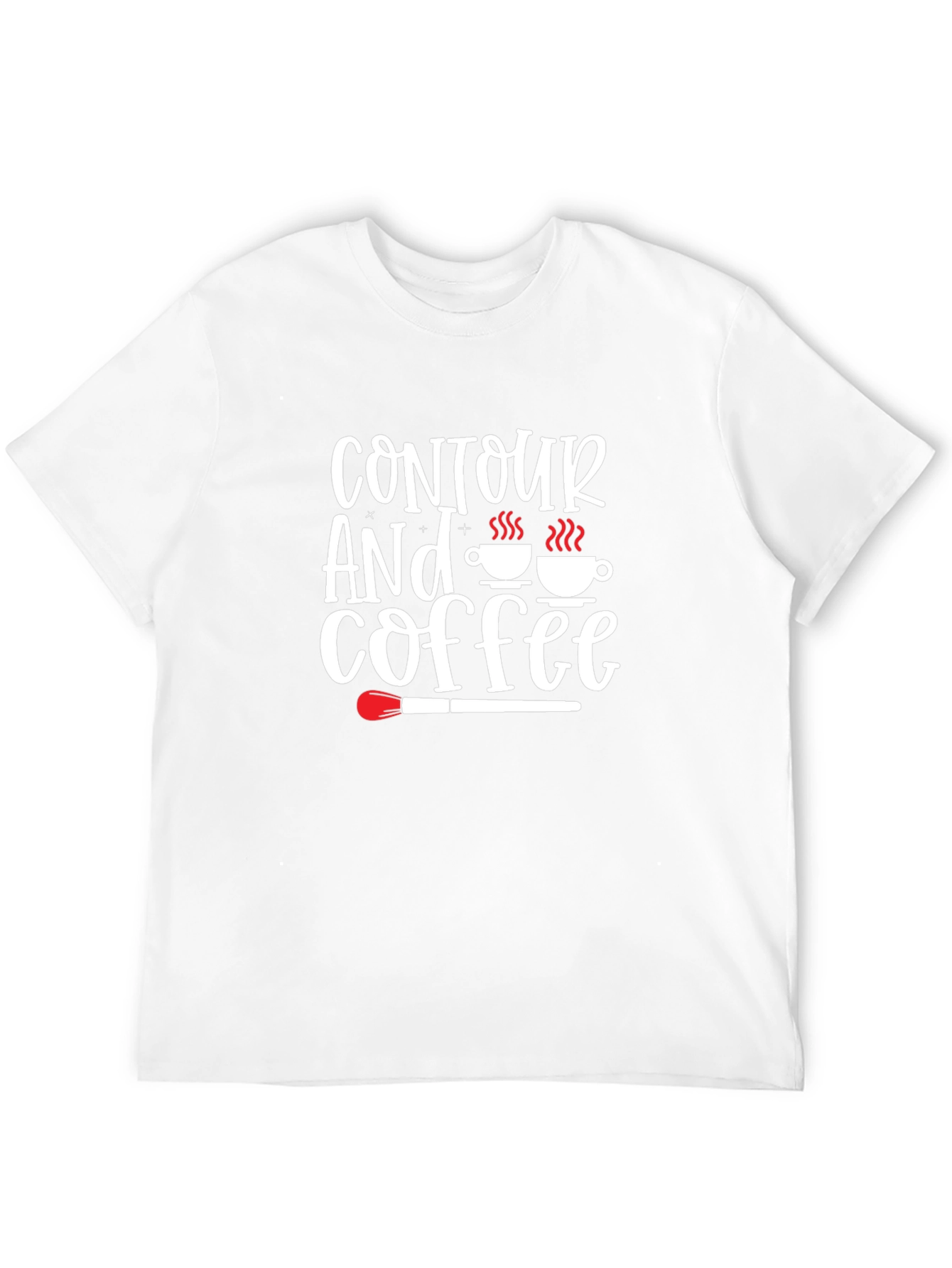 Contour and Coffee Graphic Tee - Stylish & Trendy