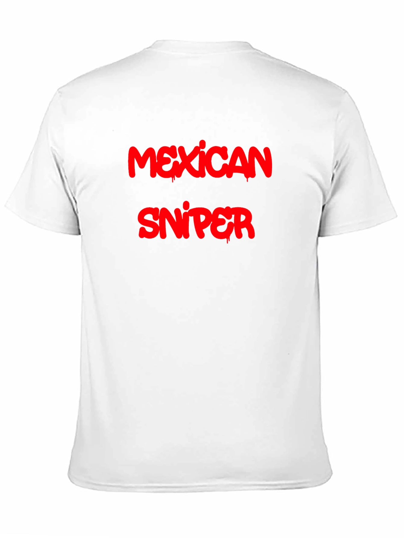 Mexican Sniper Graphic Tee - Black T-Shirt