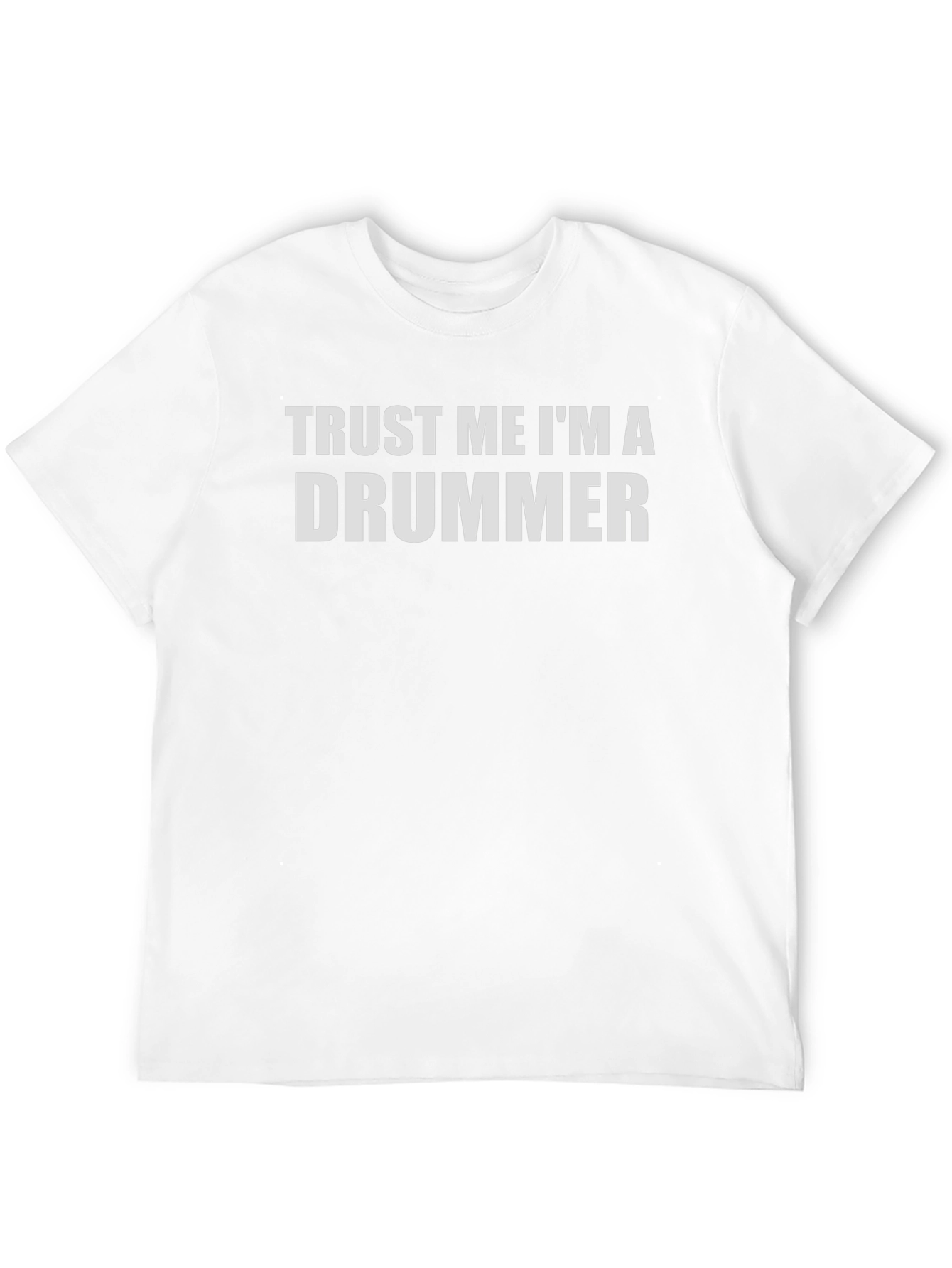 Trust Me Im A Drummer Black T-Shirt