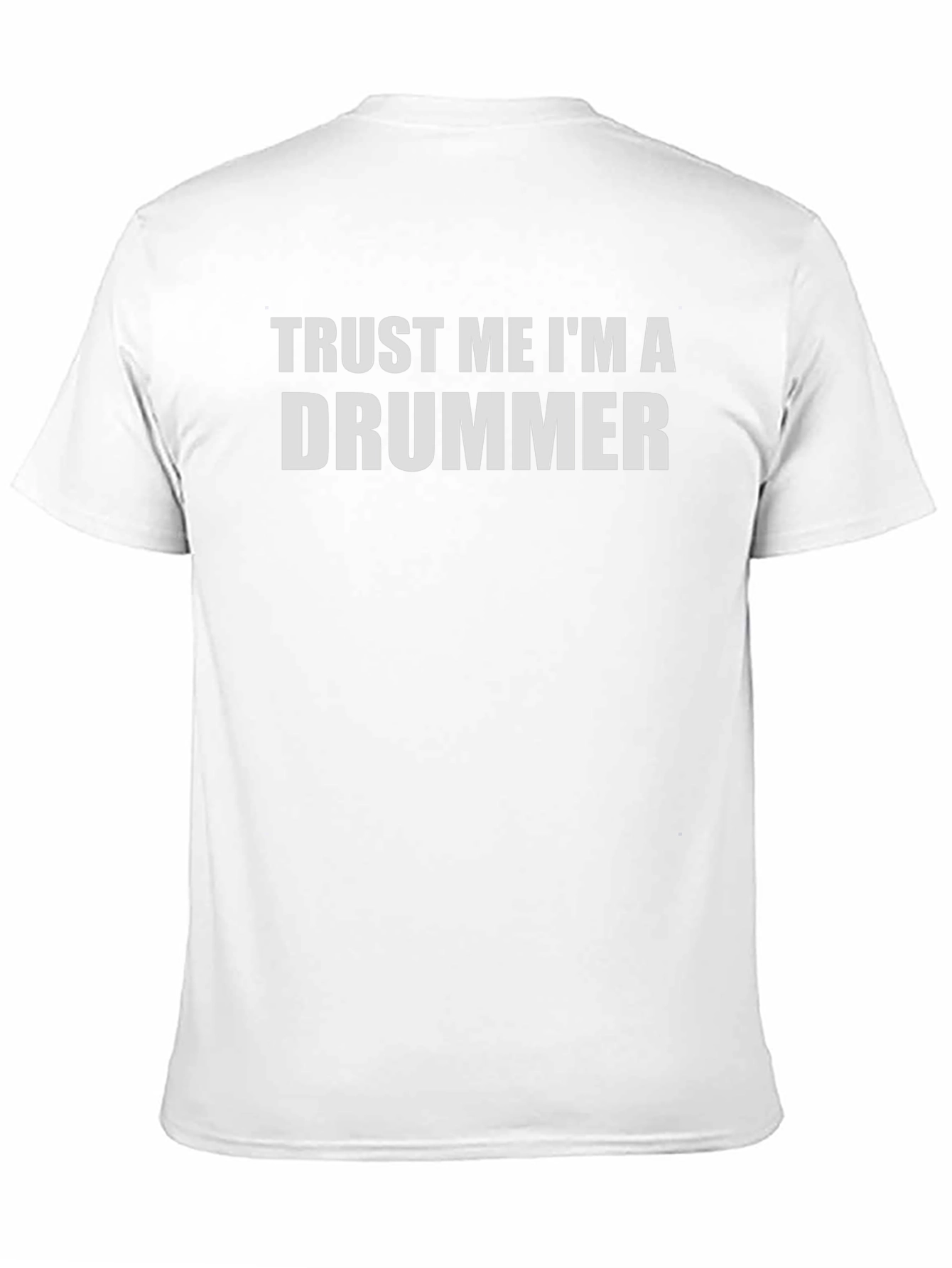 Trust Me Im A Drummer Black T-Shirt