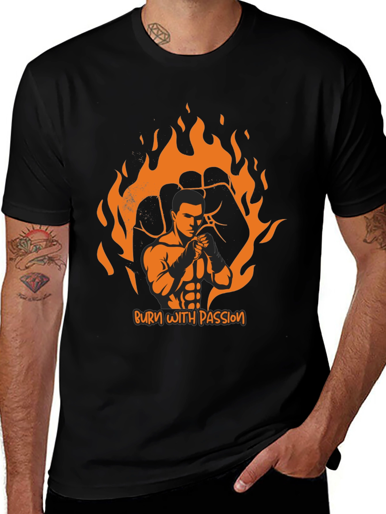 Burn With Passion Graphic Tee