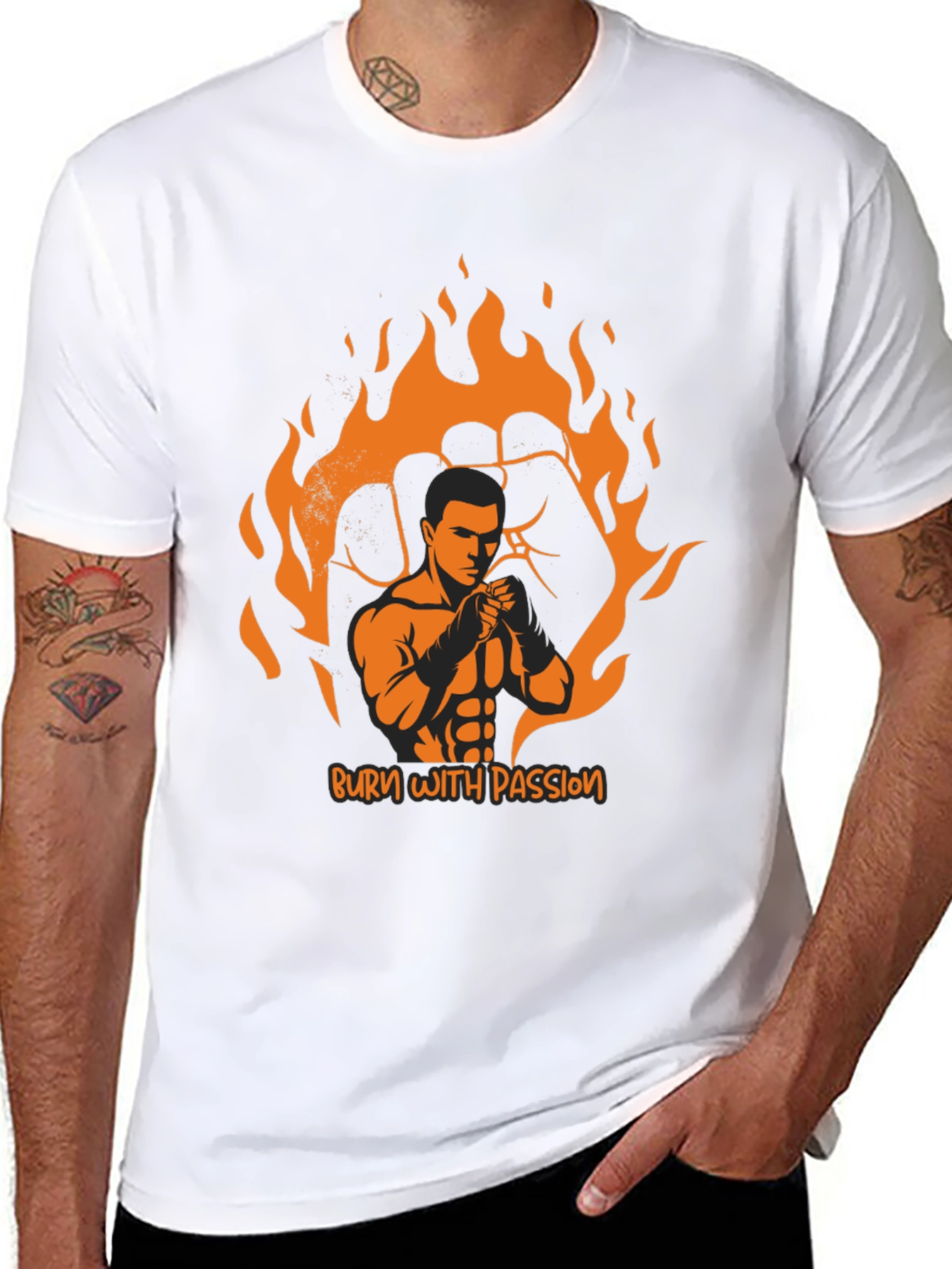 Burn With Passion Graphic Tee
