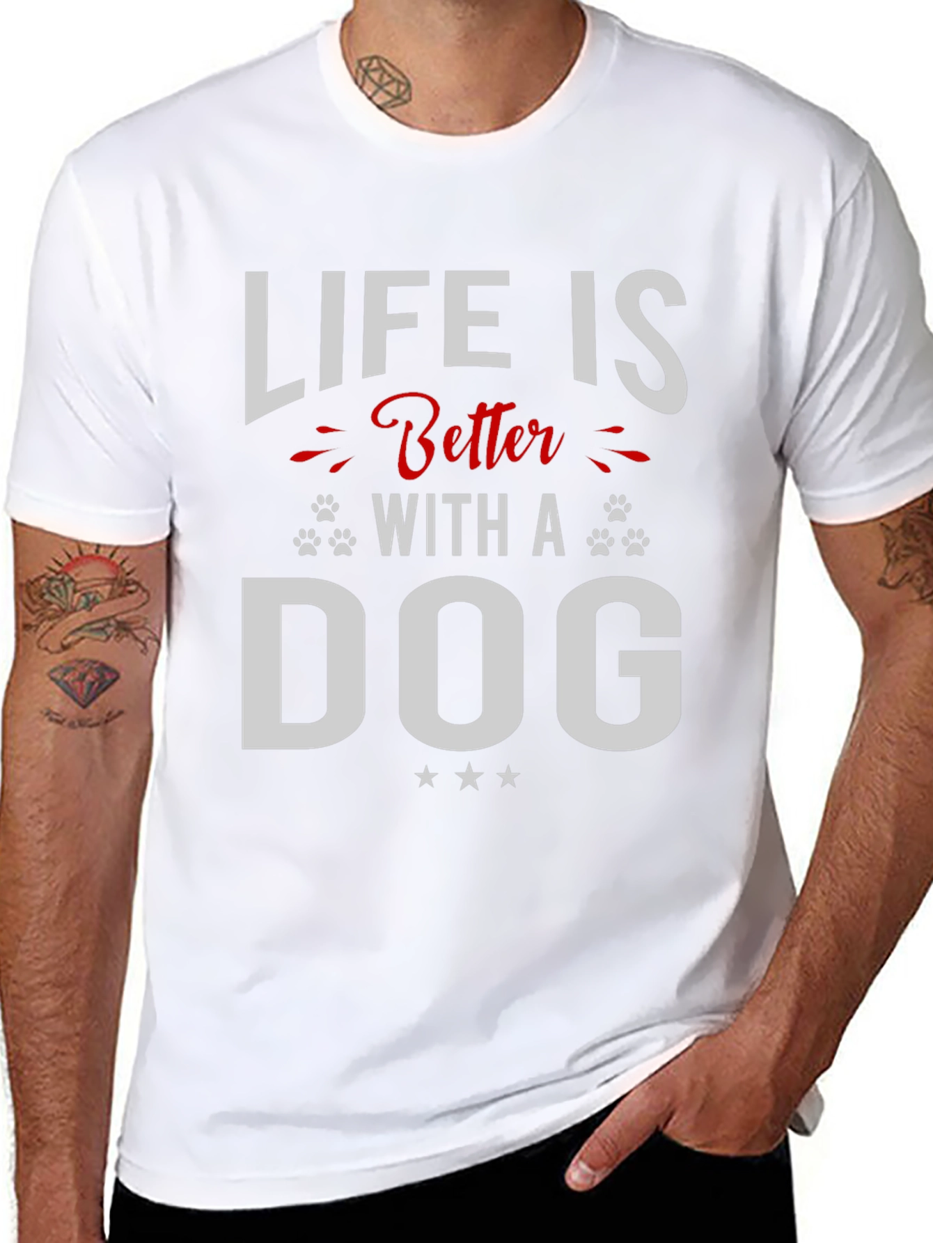 Life is Better with a Dog T-Shirt