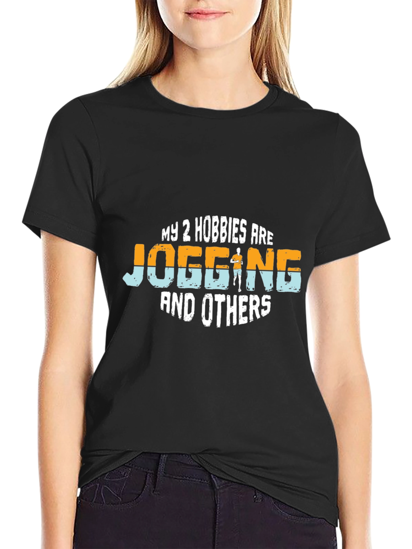 Jogging Hobby Graphic T-Shirt