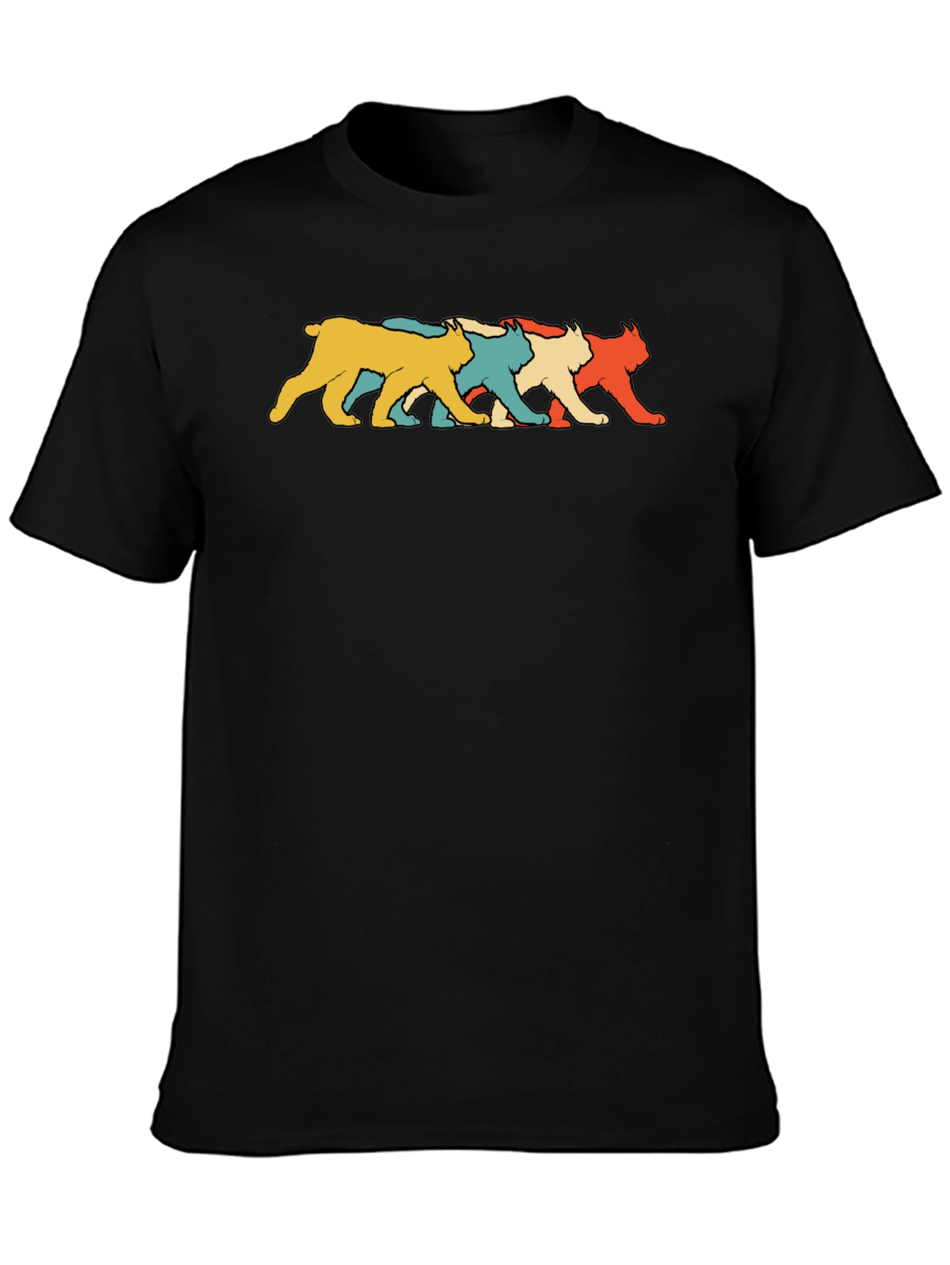 Retro Lynx T-Shirt - Soft Cotton Tee