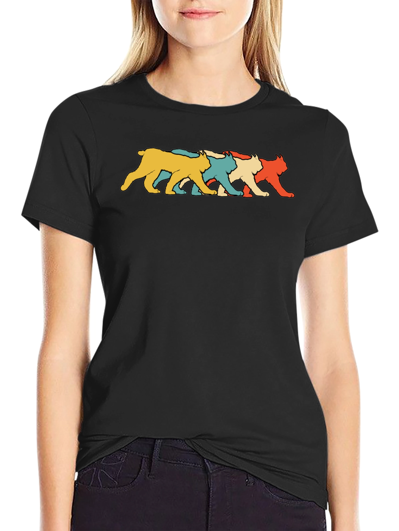 Retro Lynx T-Shirt - Soft Cotton Tee