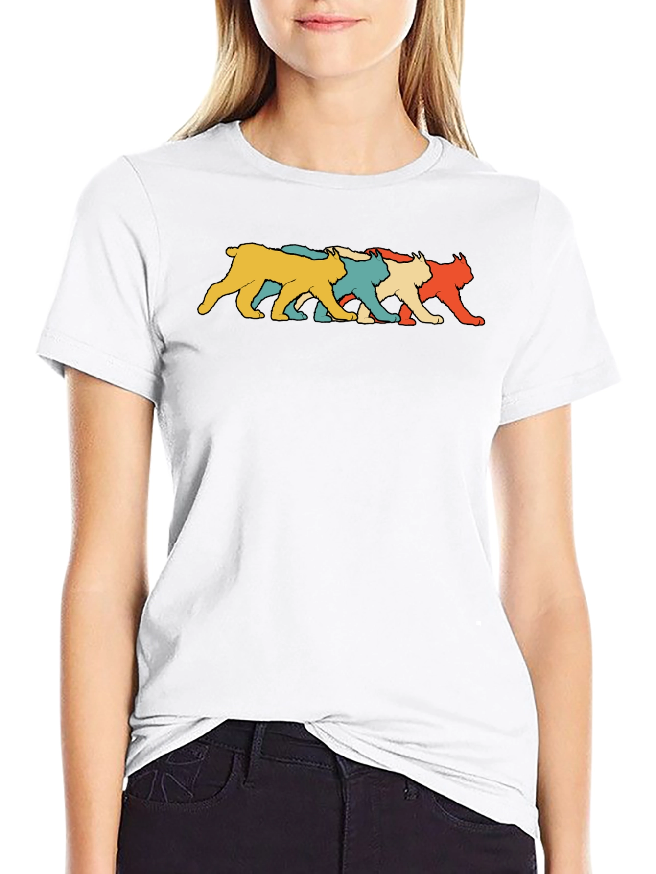 Retro Lynx T-Shirt - Soft Cotton Tee