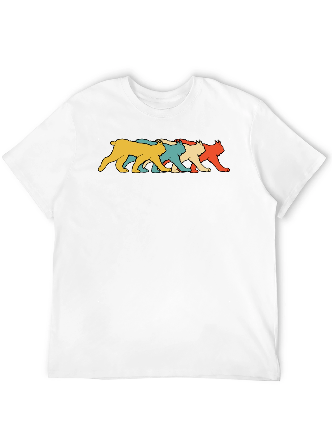 Retro Lynx T-Shirt - Soft Cotton Tee