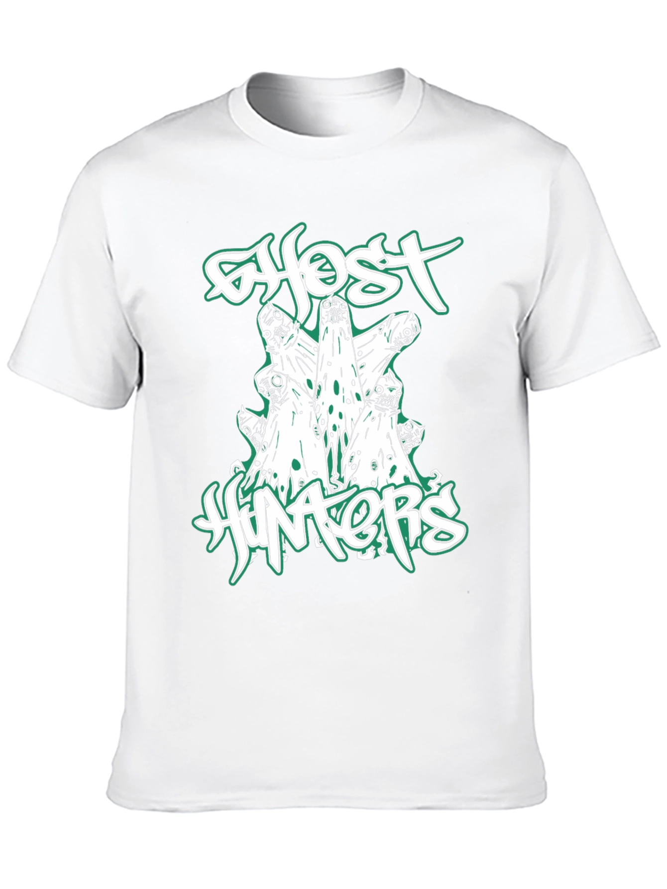 Ghost Hunters T-Shirt - Spooky & Stylish Black Tee