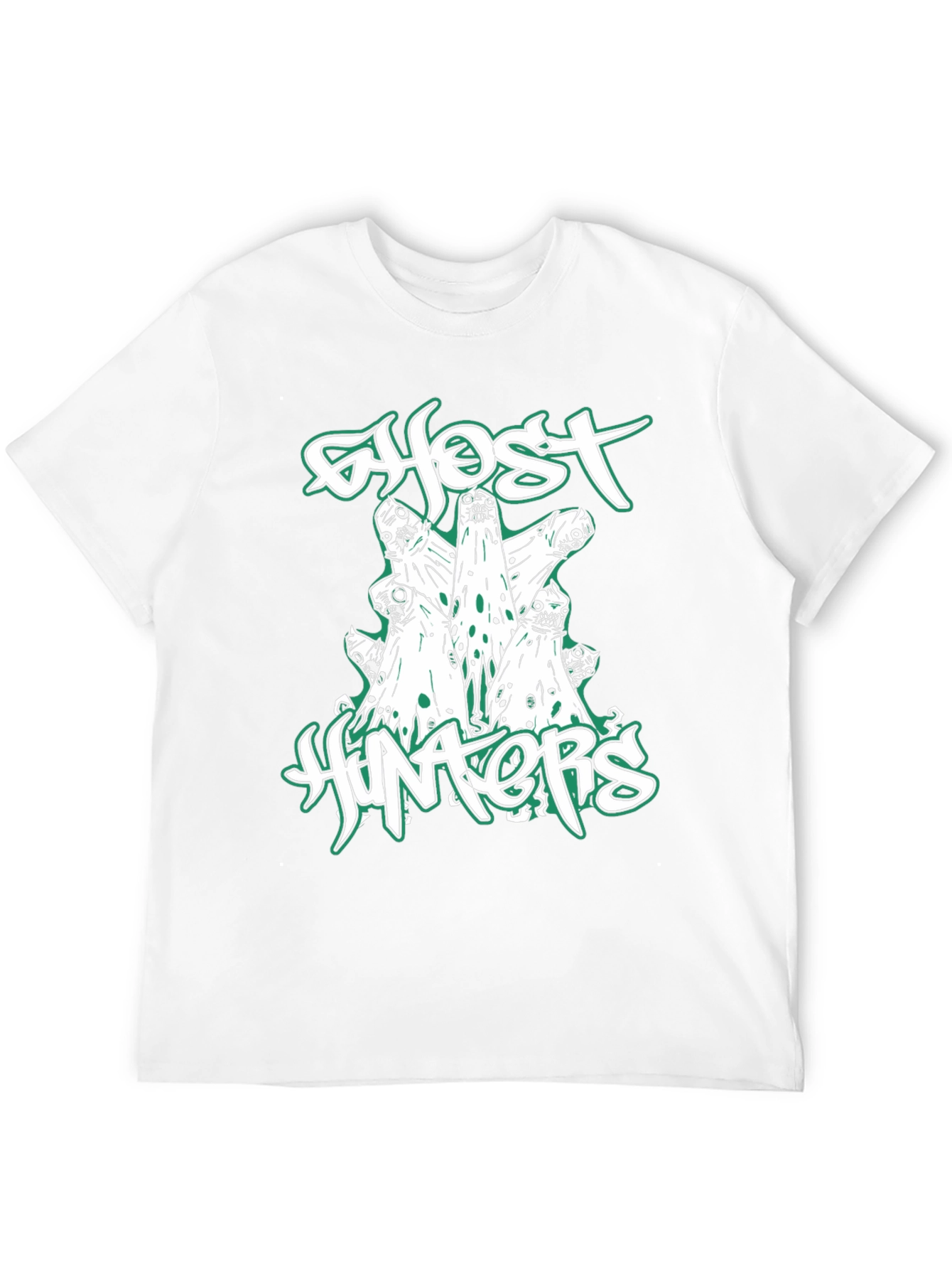 Ghost Hunters T-Shirt - Spooky & Stylish Black Tee
