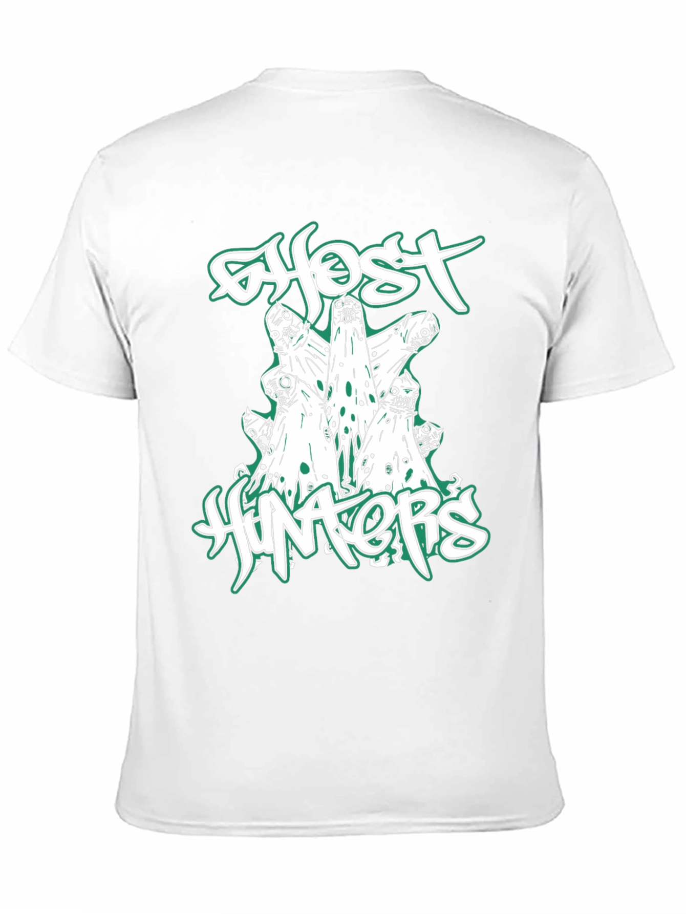 Ghost Hunters T-Shirt - Spooky & Stylish Black Tee