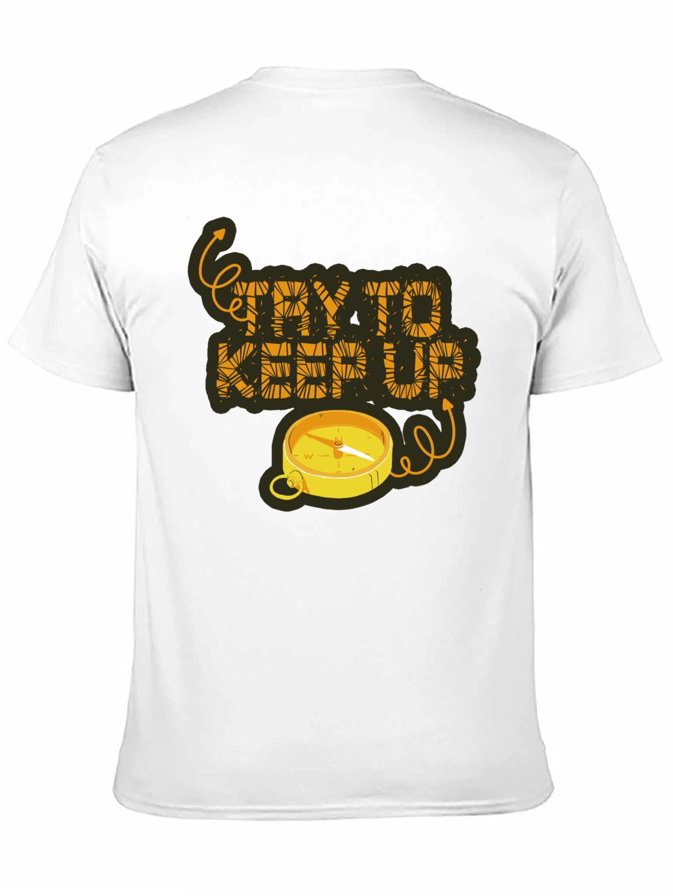 Try To Keep Up Compass Graphic Tee