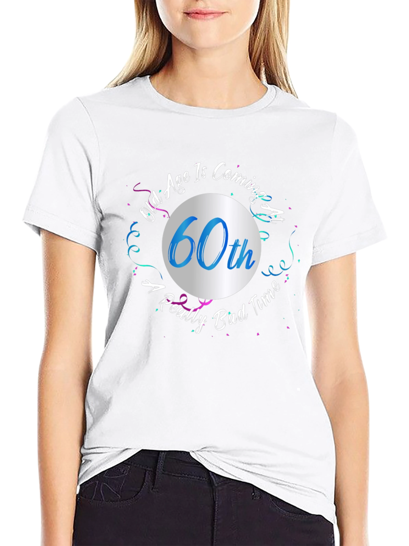 Funny 60th Birthday T-Shirt: Old Age Coming