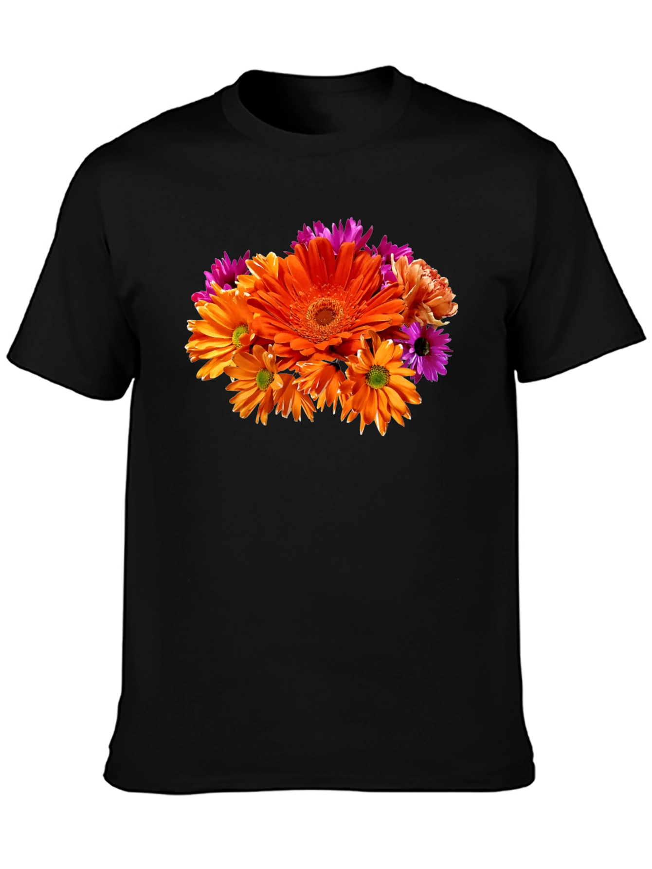 Floral Print T-Shirt - Vibrant and Stylish!