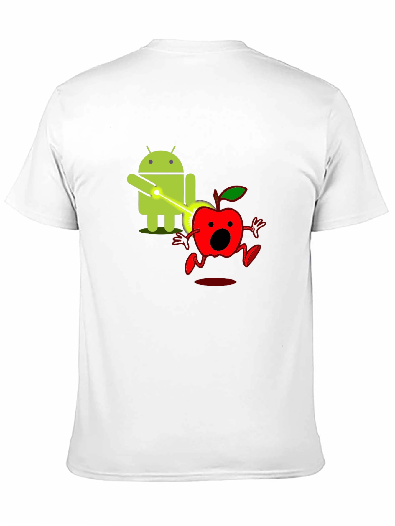 Android vs Apple Funny T-Shirt