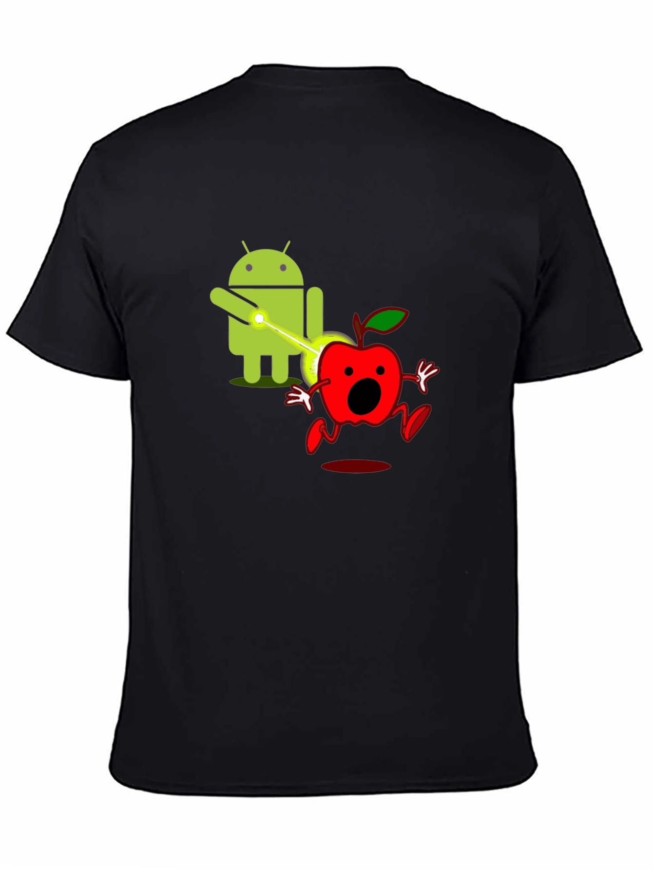Android vs Apple Funny T-Shirt