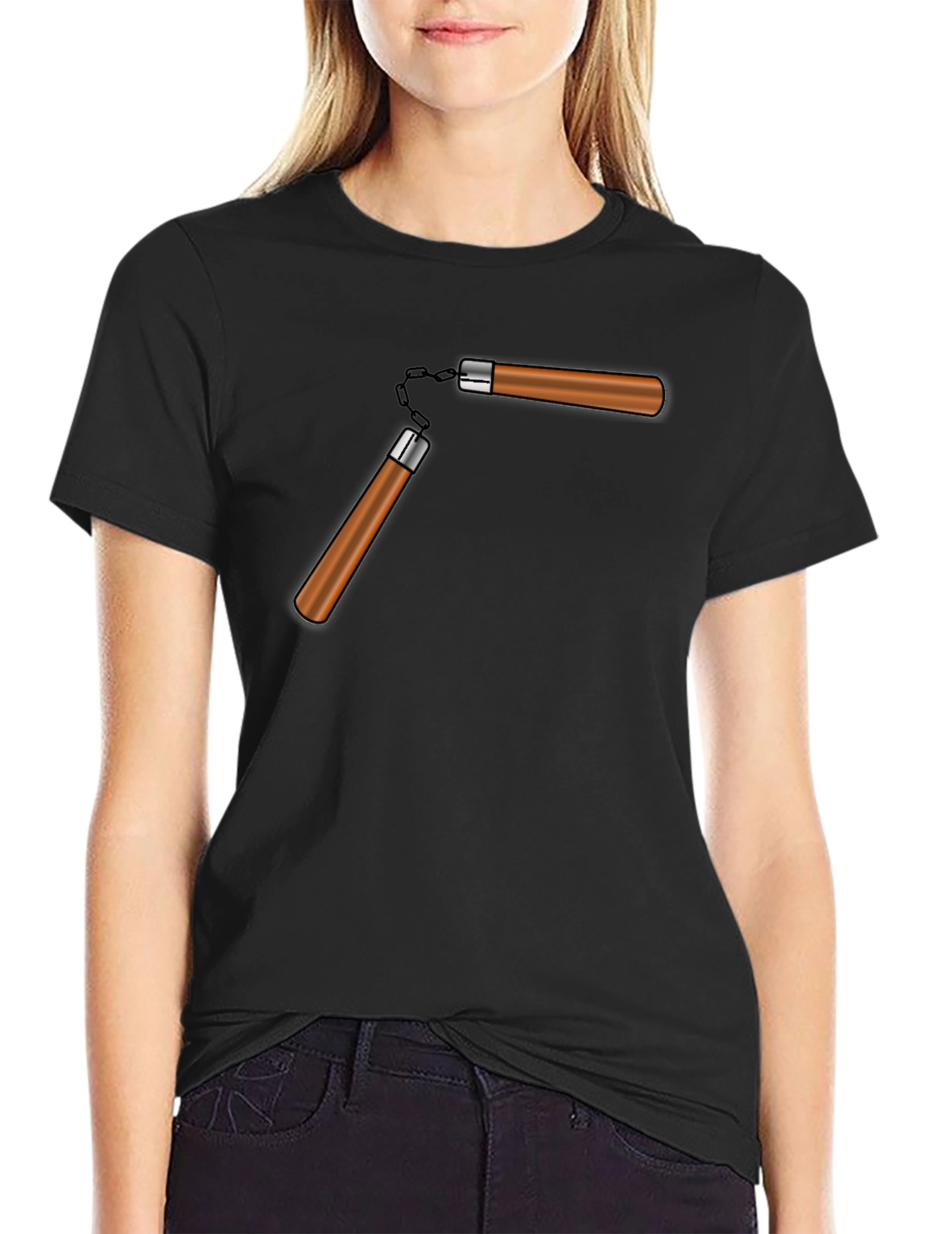 Nunchuck Graphic T-Shirt