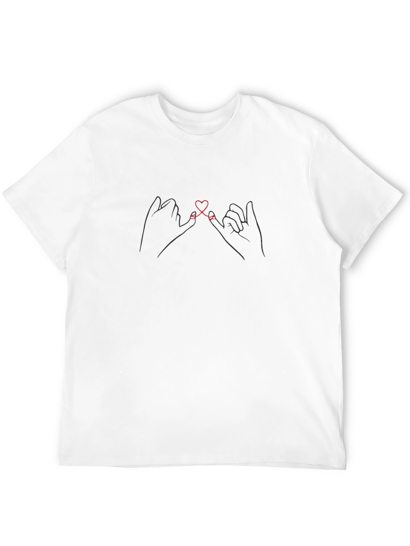 Pinky Promise Heart Arrow Graphic Tee