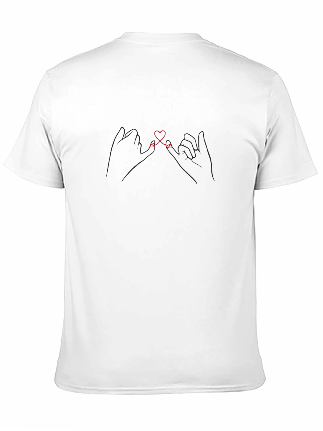Pinky Promise Heart Arrow Graphic Tee