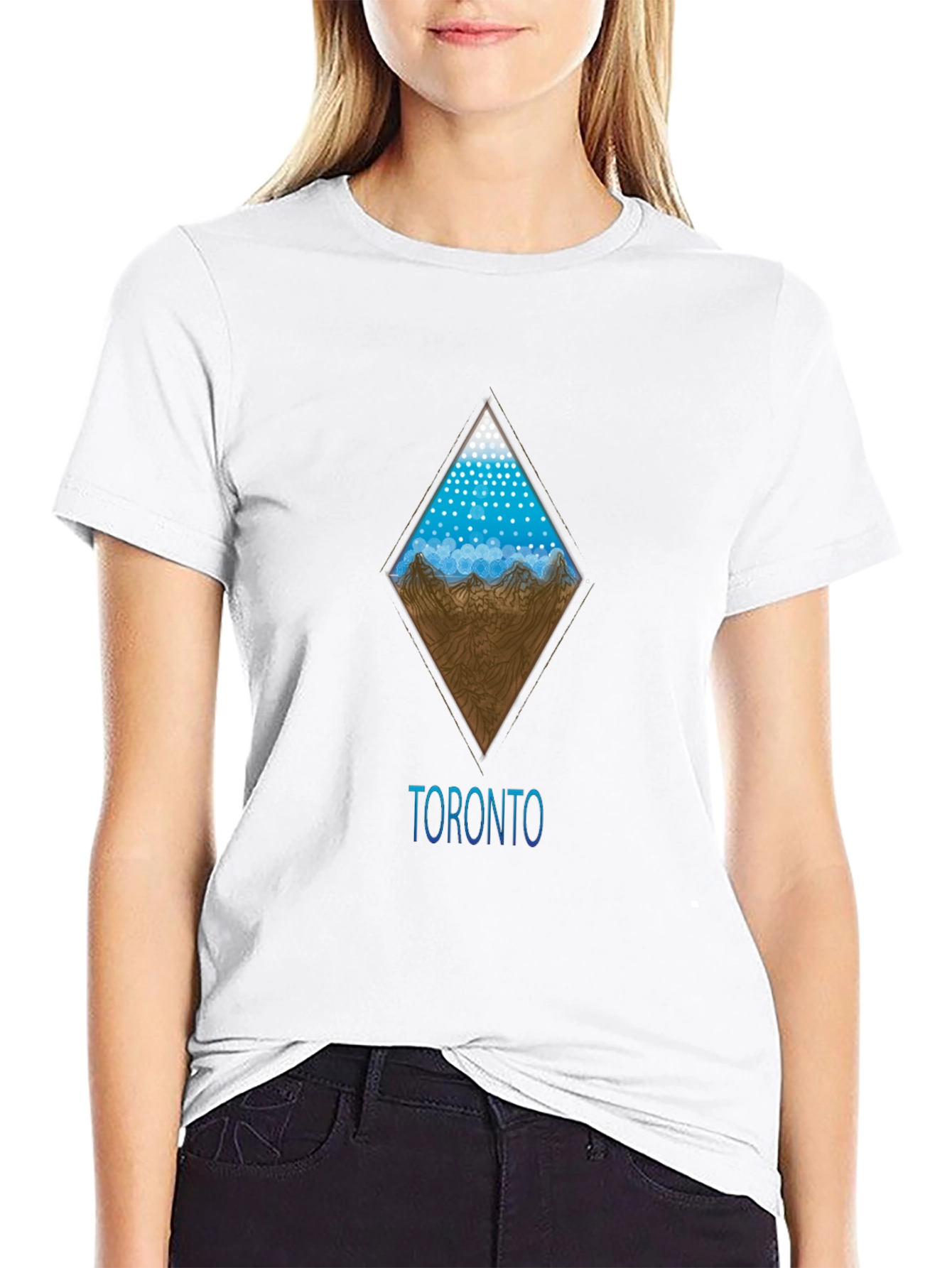 Toronto Graphic T-Shirt - Cityscape Design