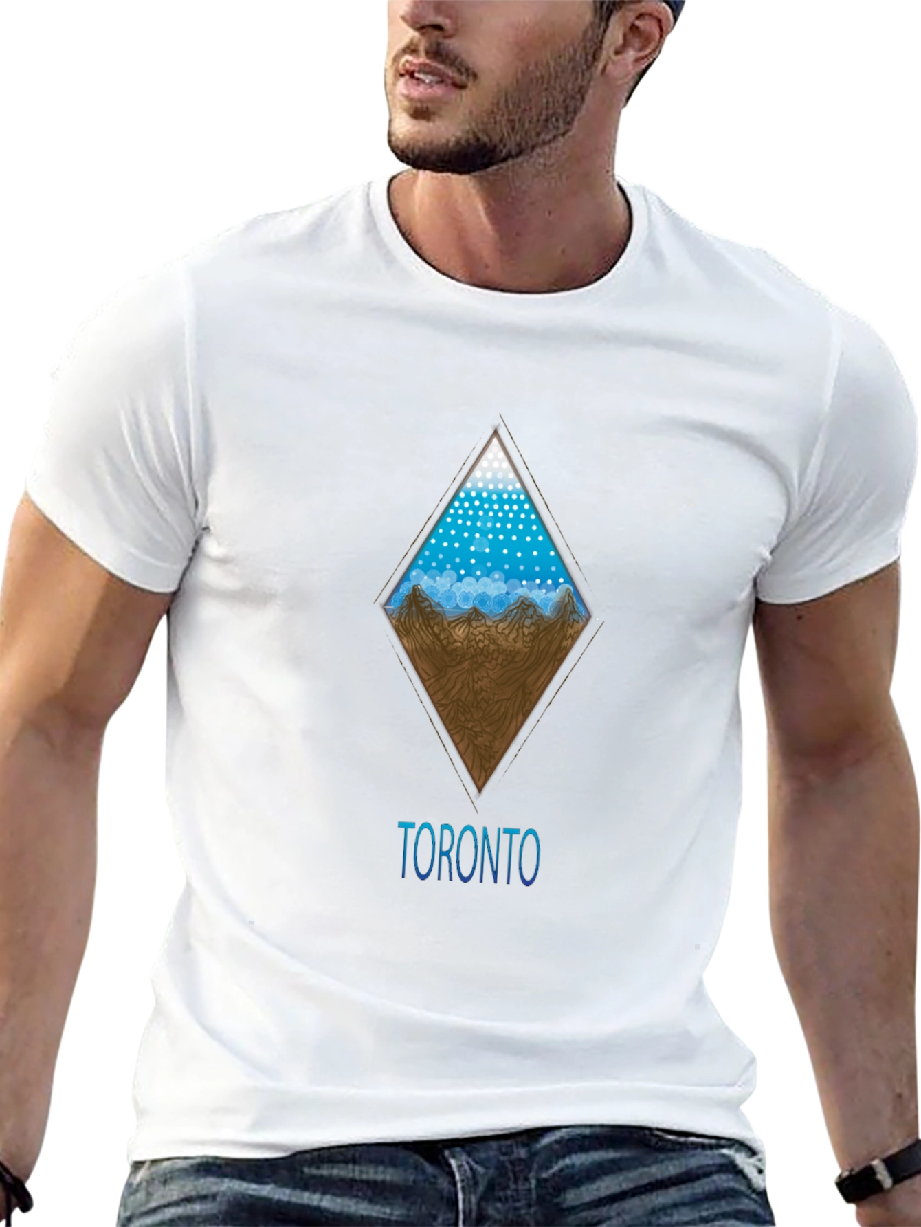 Toronto Graphic T-Shirt - Cityscape Design