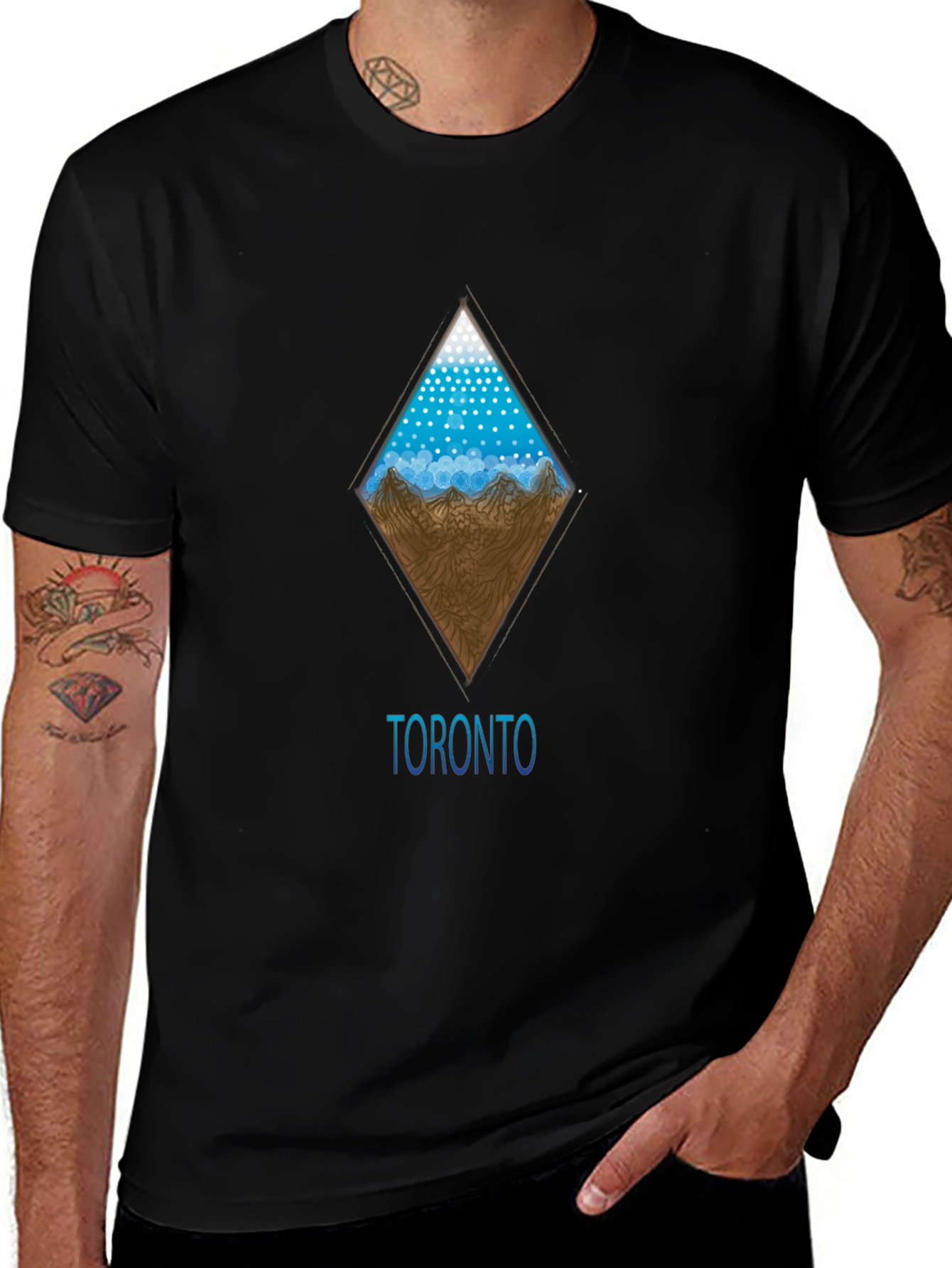 Toronto Graphic T-Shirt - Cityscape Design
