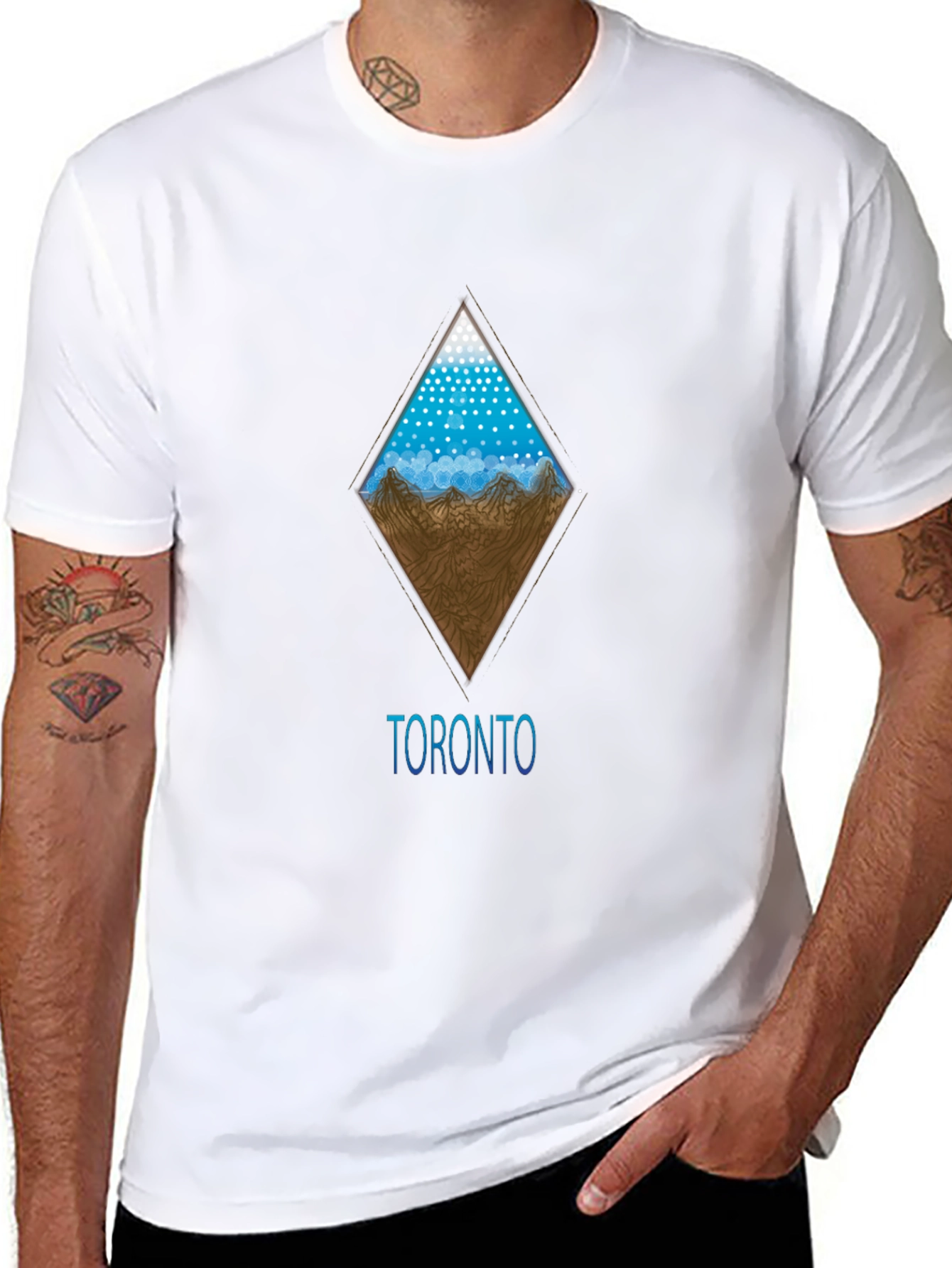 Toronto Graphic T-Shirt - Cityscape Design