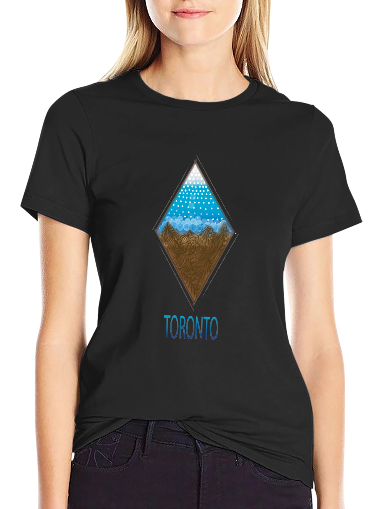 Toronto Graphic T-Shirt - Cityscape Design