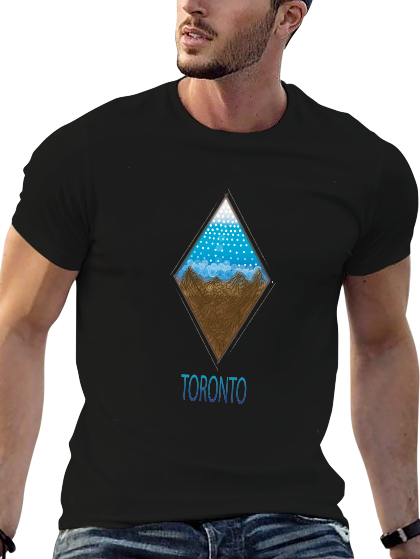 Toronto Graphic T-Shirt - Cityscape Design