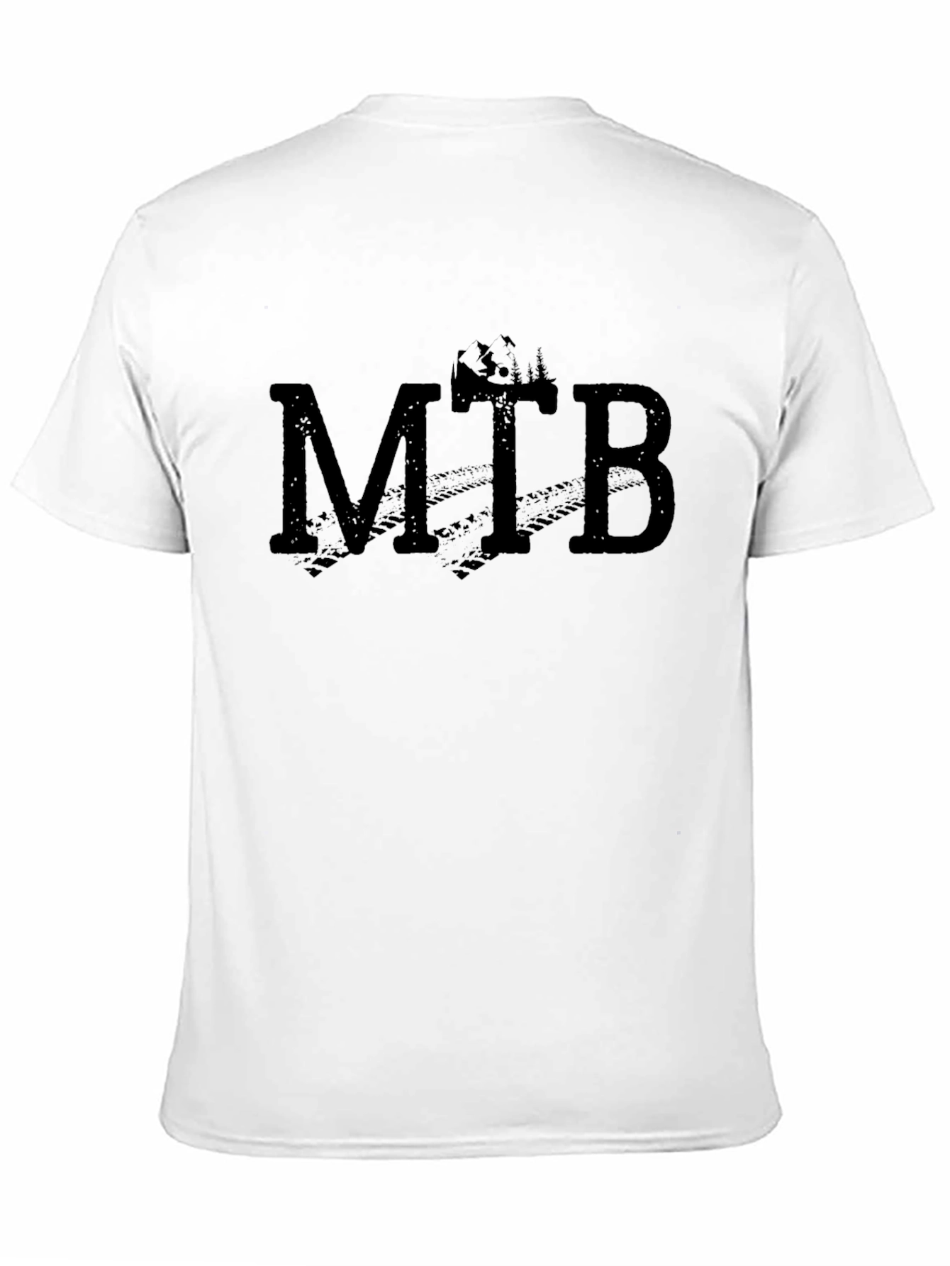MTB Mountain Bike T-Shirt - Black