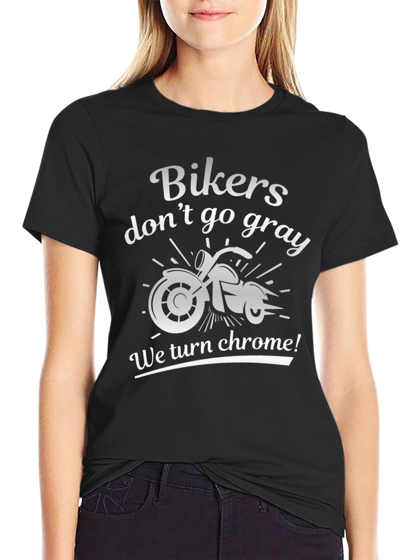 Bikers Dont Go Gray T-Shirt