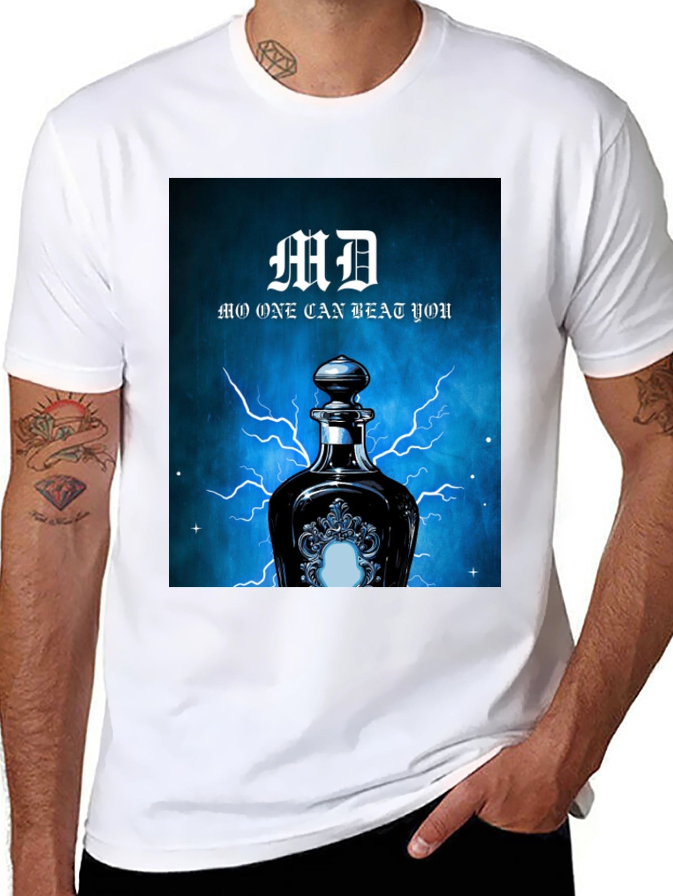 MD No One Can Beat You Black T-Shirt