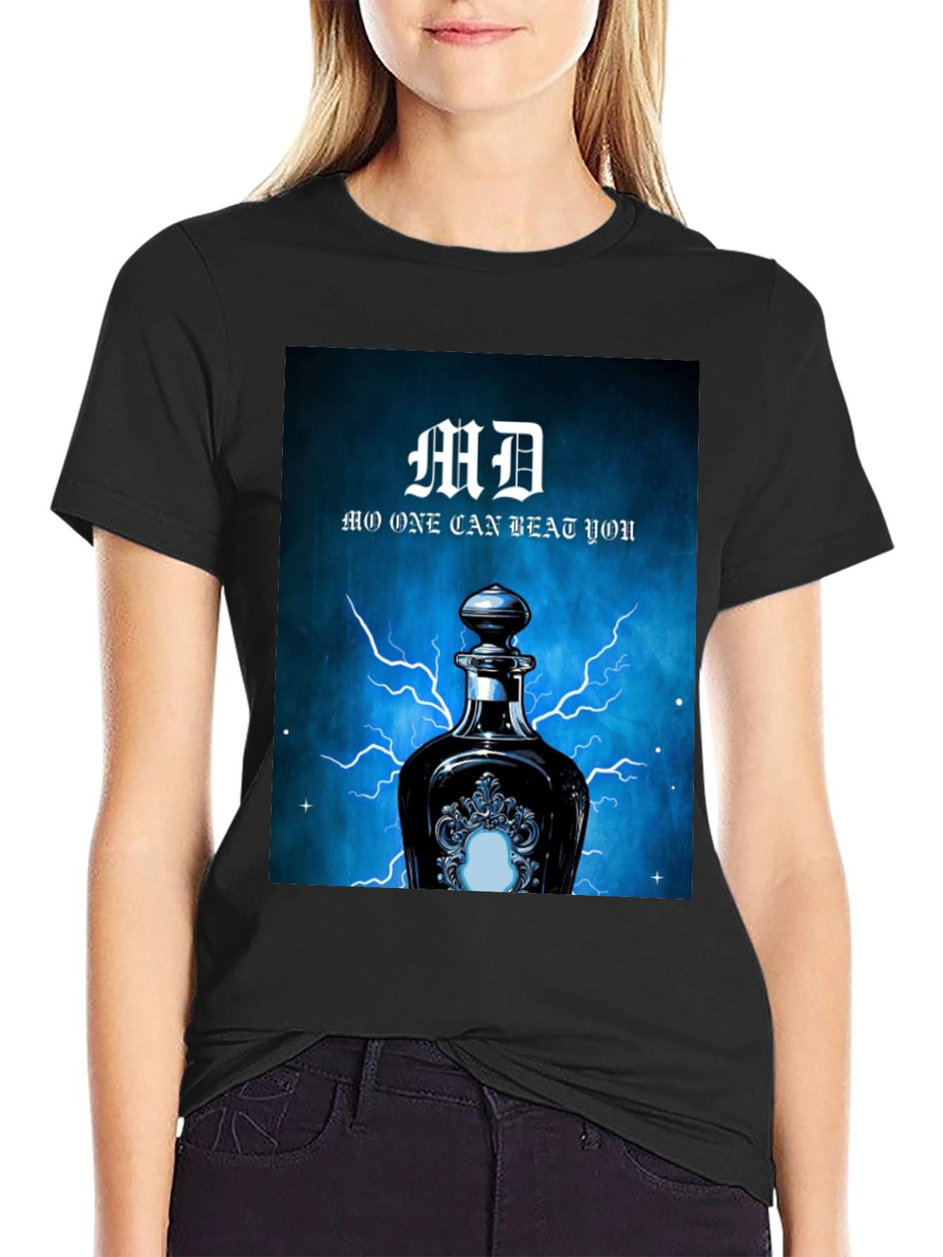 MD No One Can Beat You Black T-Shirt