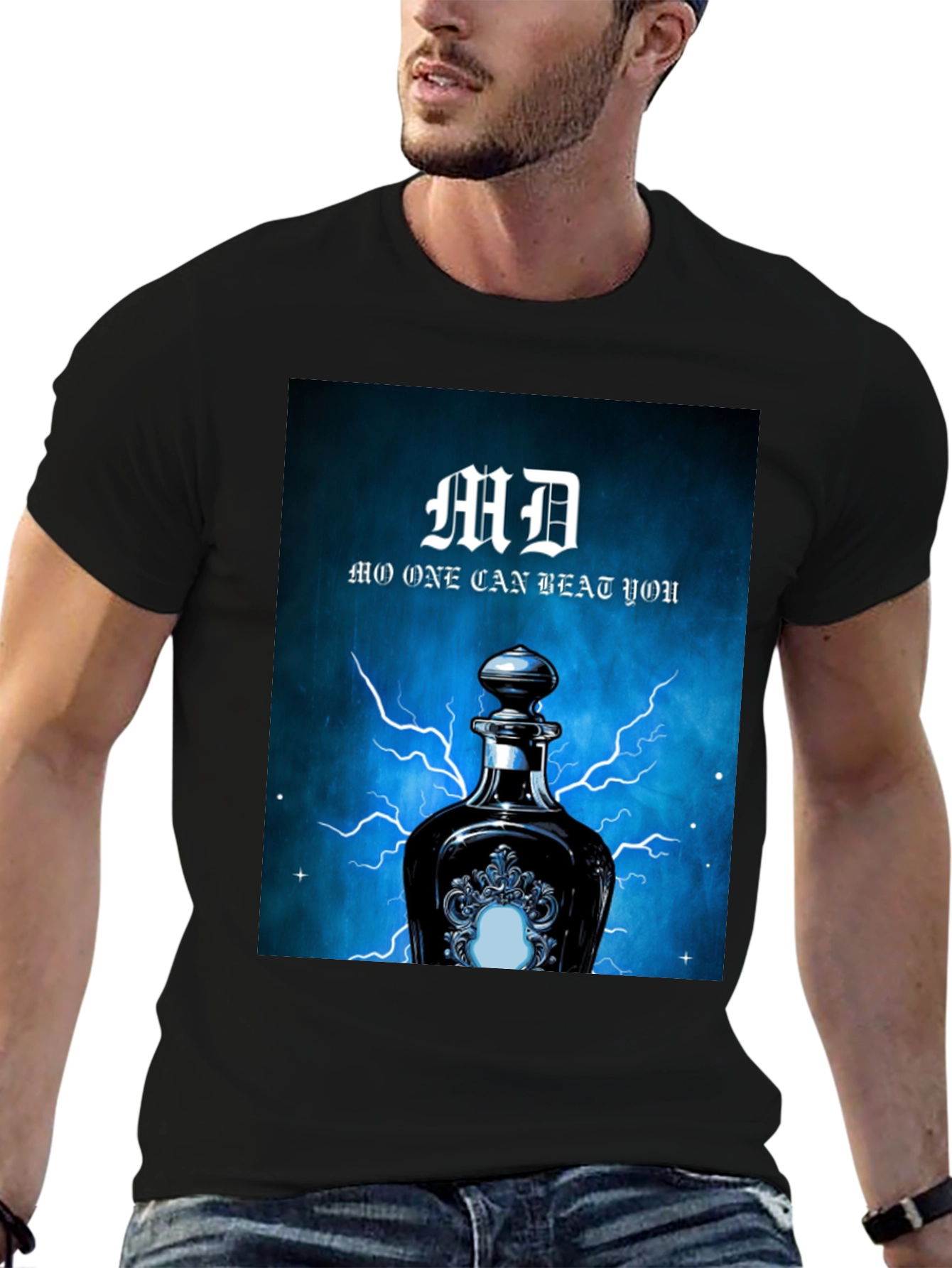 MD No One Can Beat You Black T-Shirt