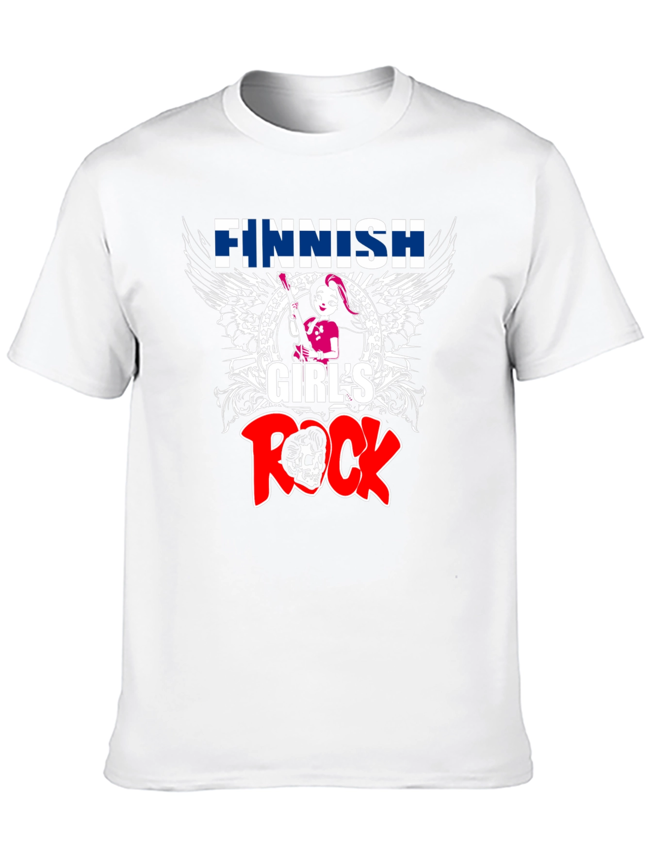Finnish Girls Rock Graphic Tee