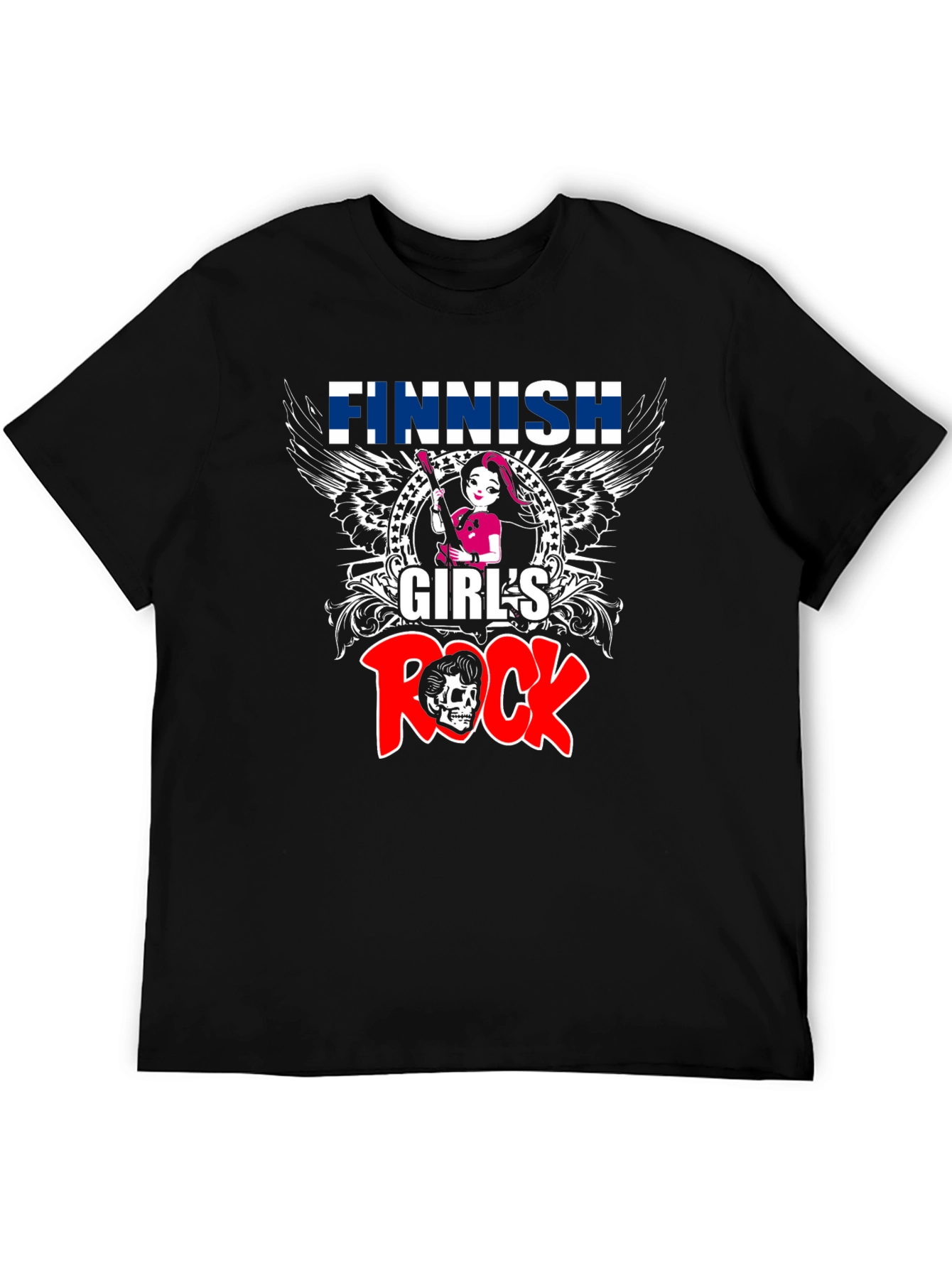 Finnish Girls Rock Graphic Tee