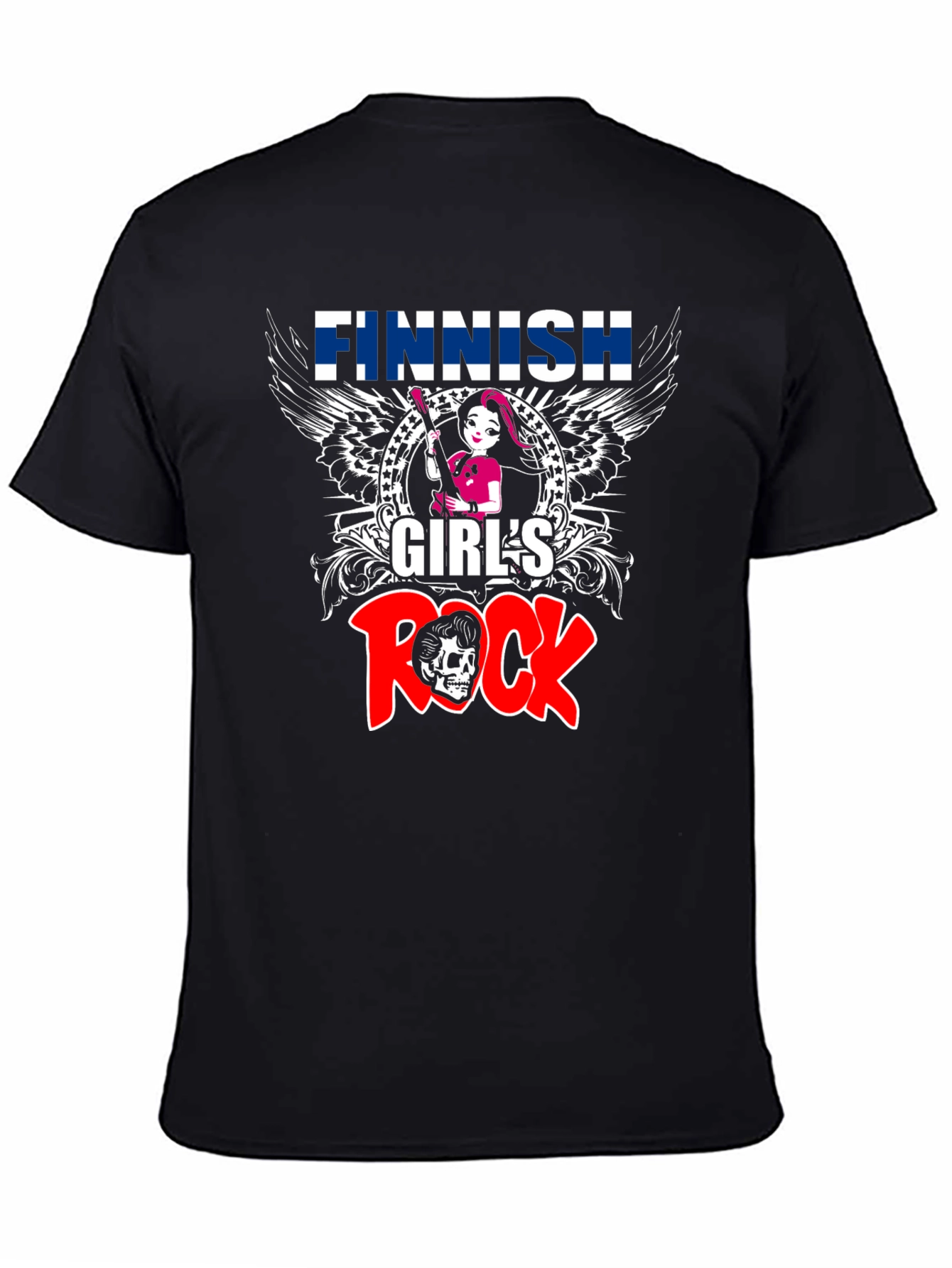 Finnish Girls Rock Graphic Tee