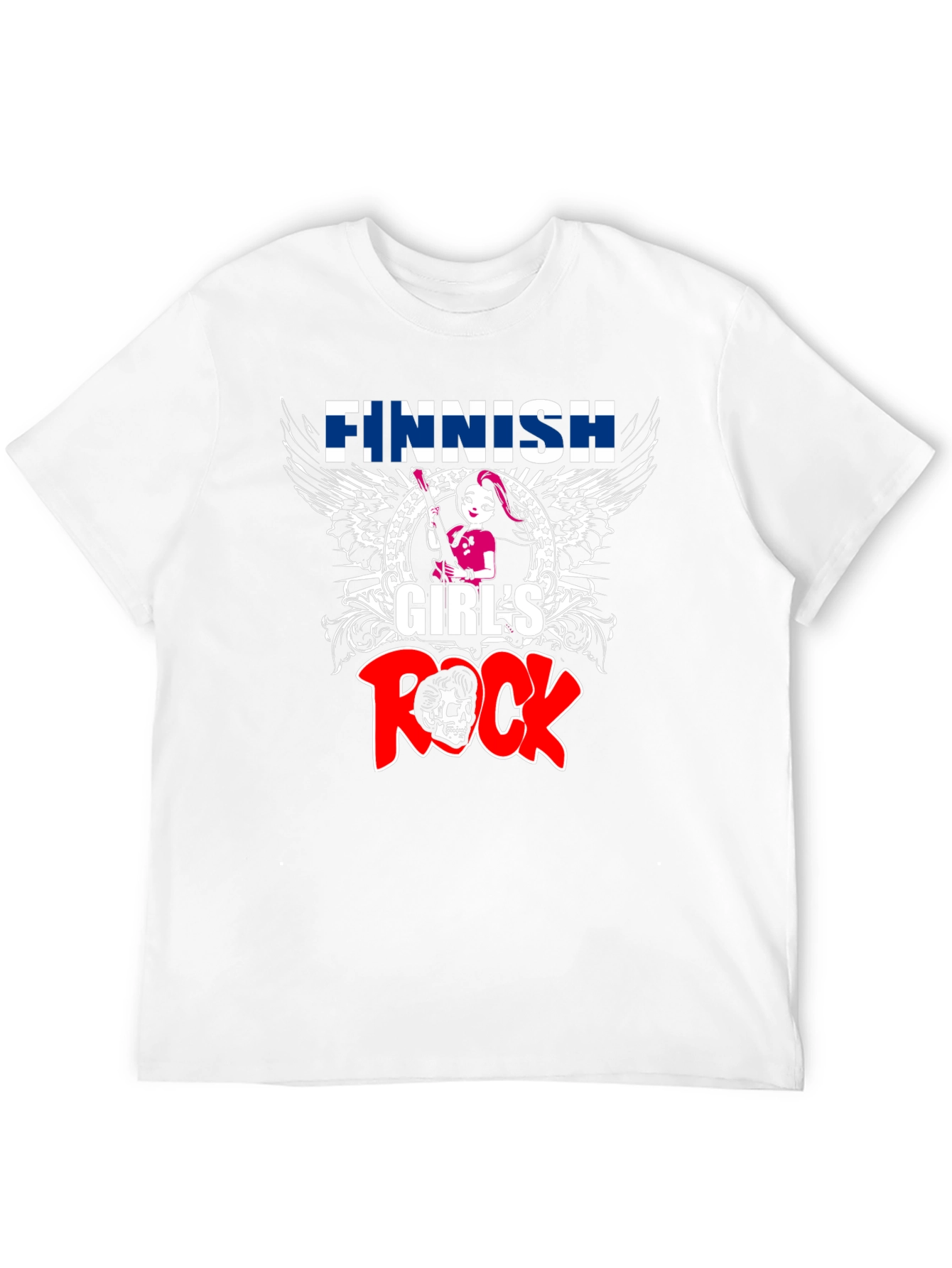 Finnish Girls Rock Graphic Tee