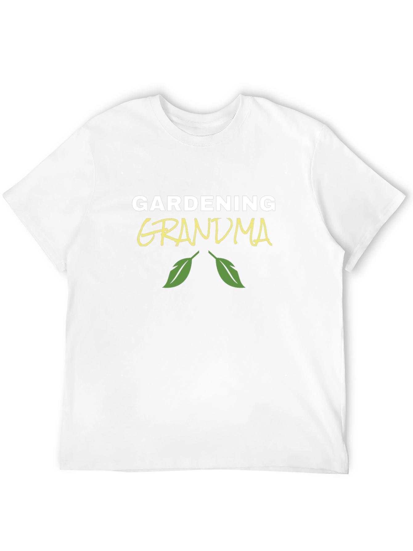 Gardening Grandma Black T-Shirt