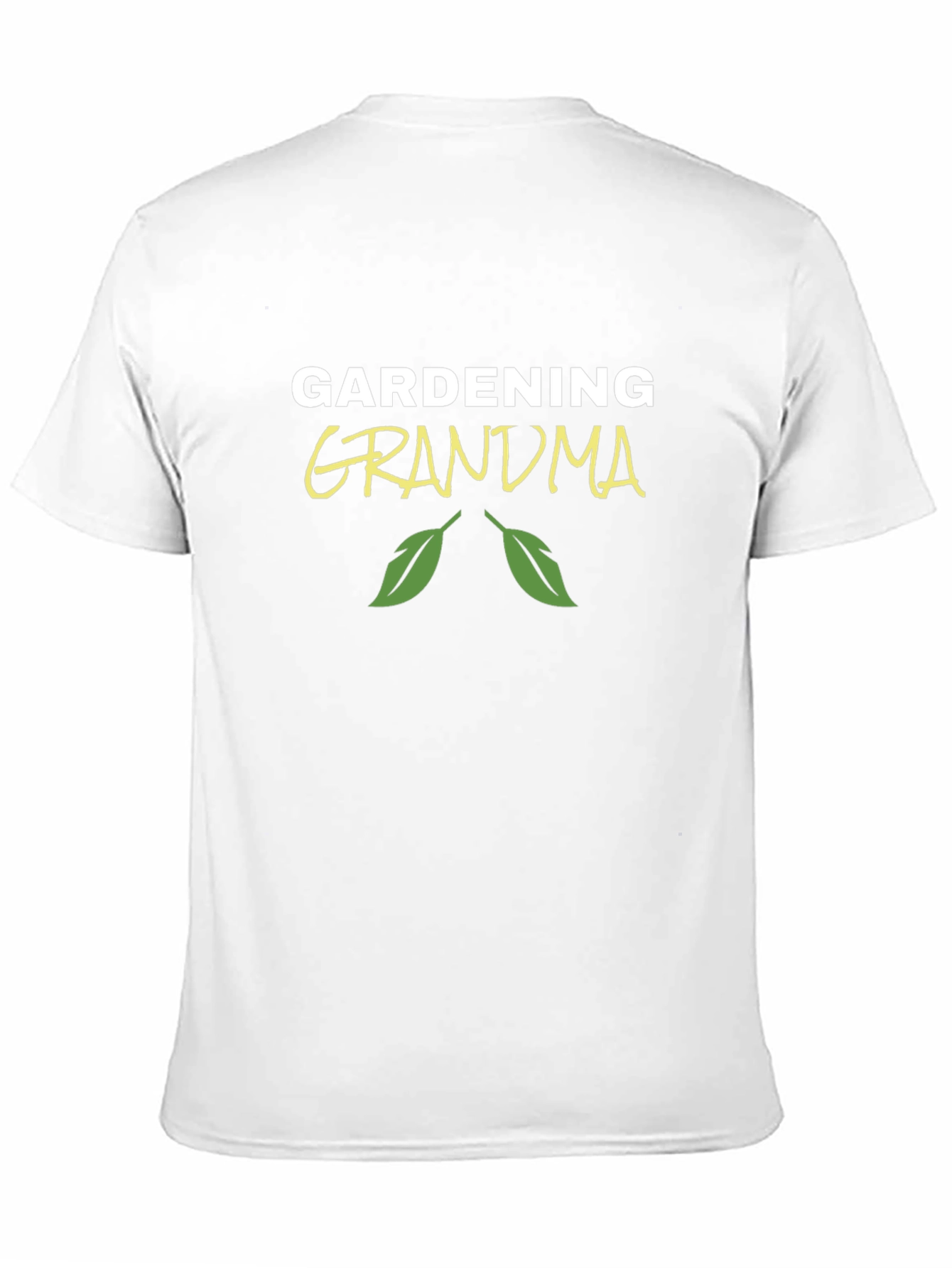 Gardening Grandma Black T-Shirt