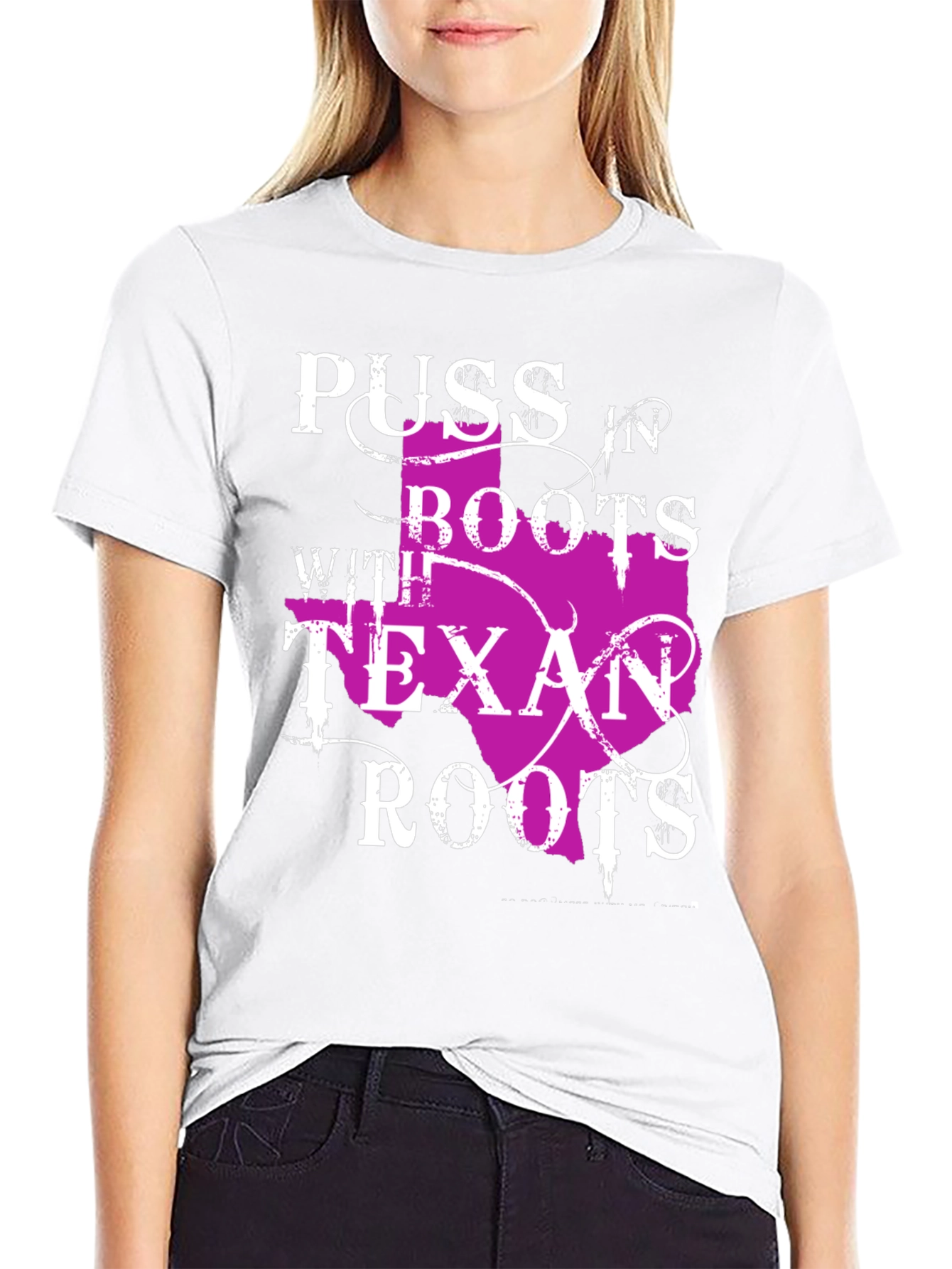 Puss In Boots Texan Roots T-Shirt